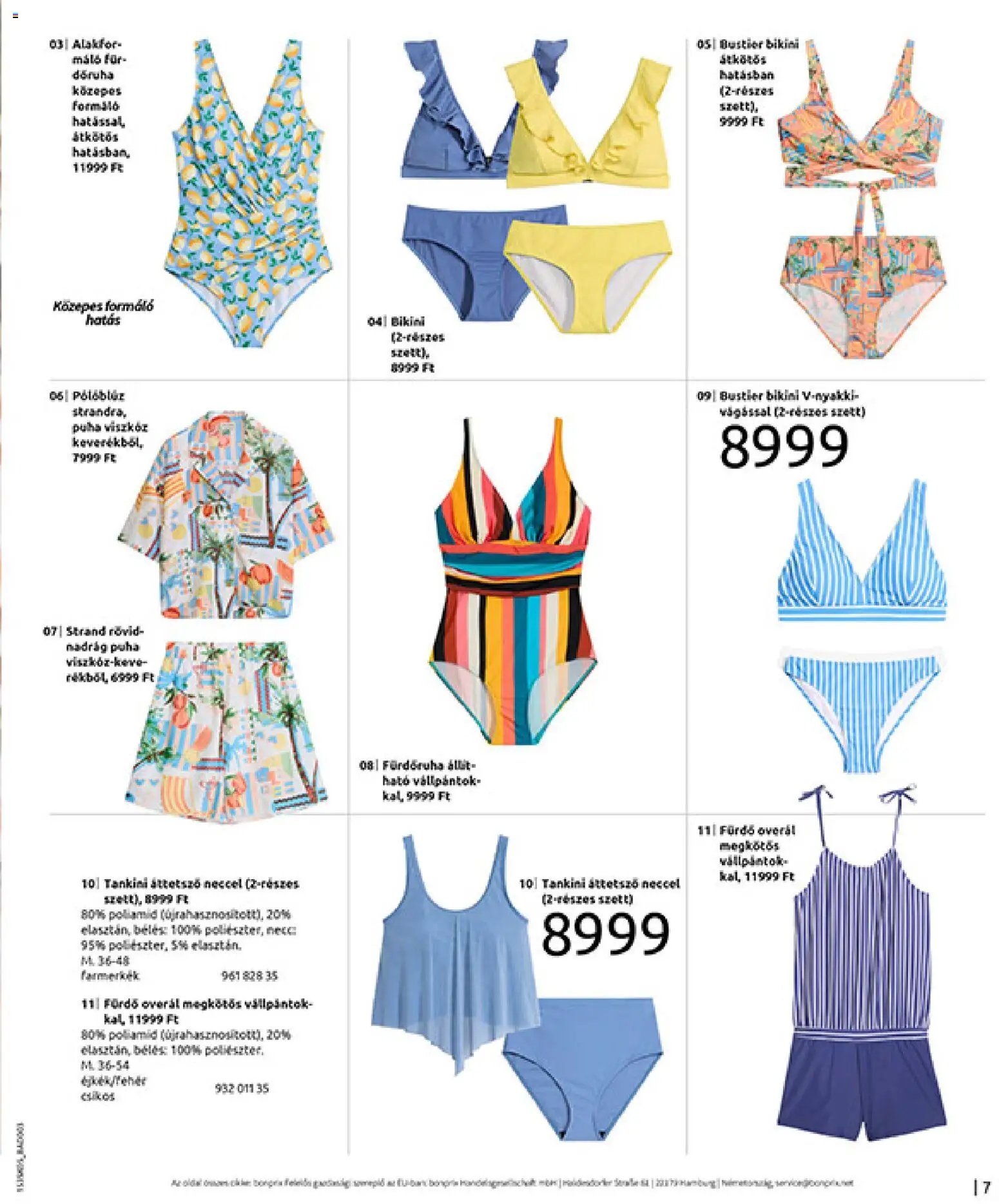 Bonprix újság 2026.05.19. Bonprix katalógus - Nincs mibe napozni? (2026-05-19 - 2026-06-15)