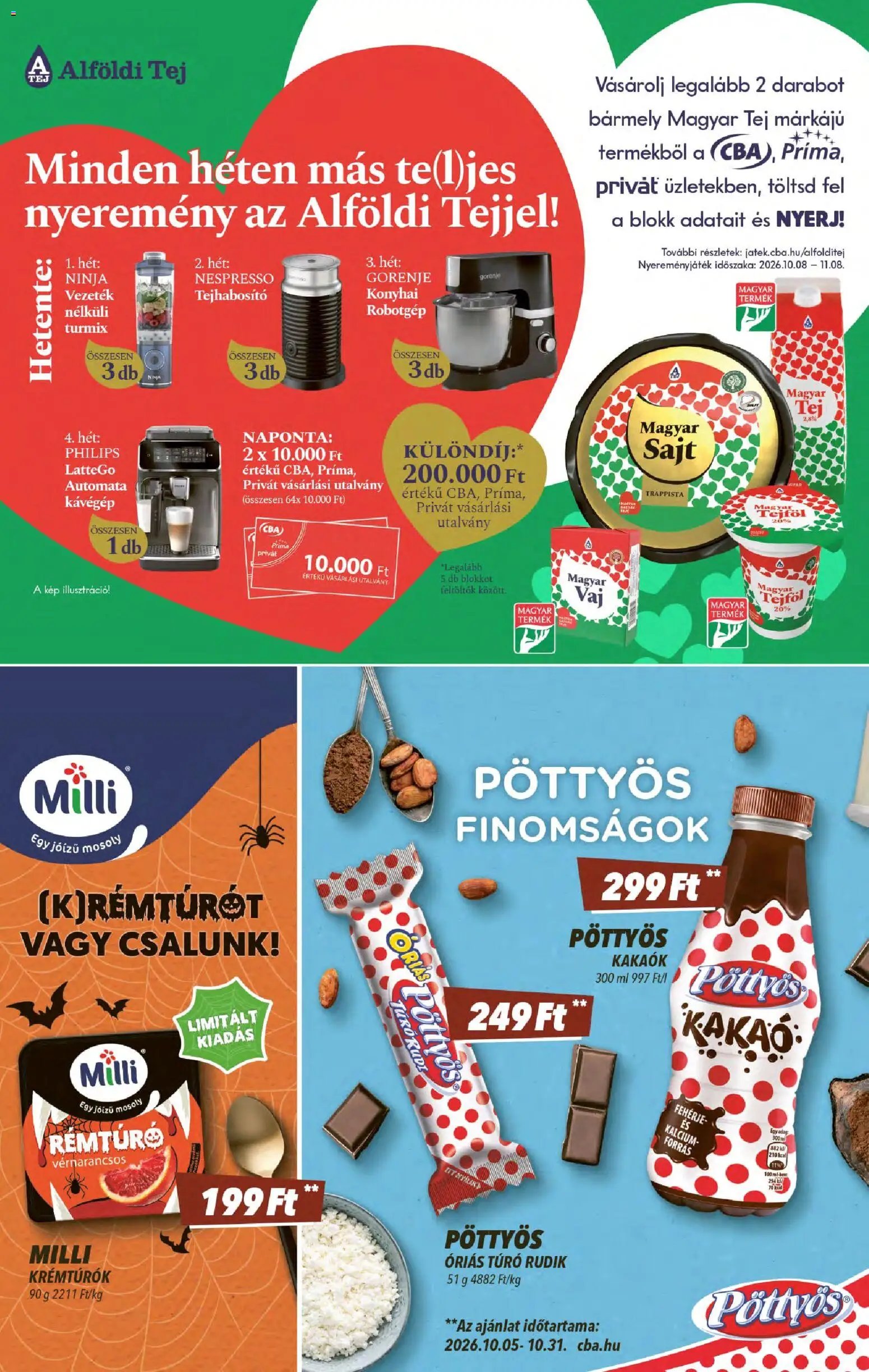 CBA újság 2026.10.08. CBA akciós újság