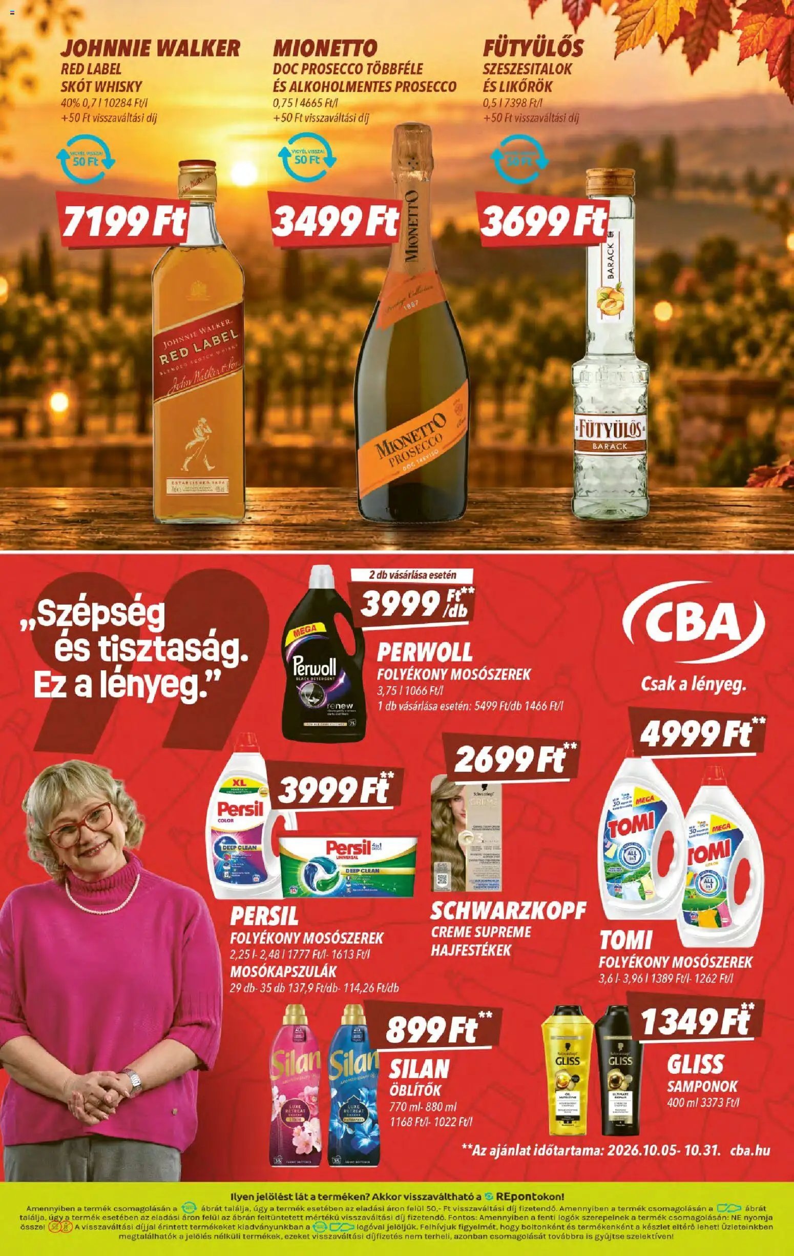 CBA újság 2026.10.08. CBA akciós újság