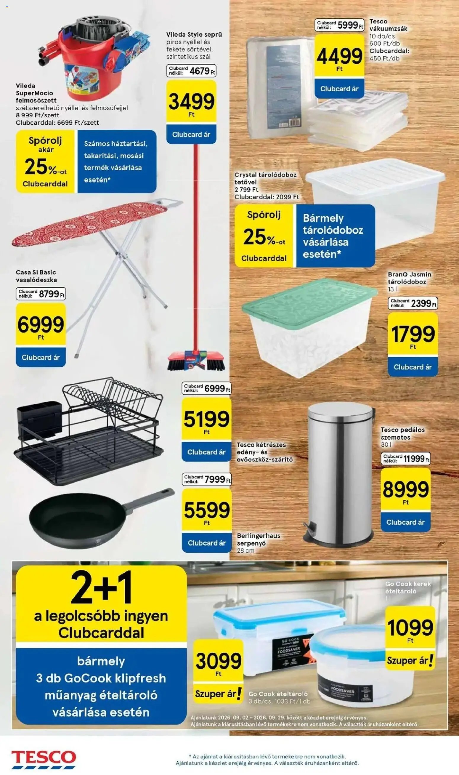Tesco újság 2026.09.03. Tesco akciós újság