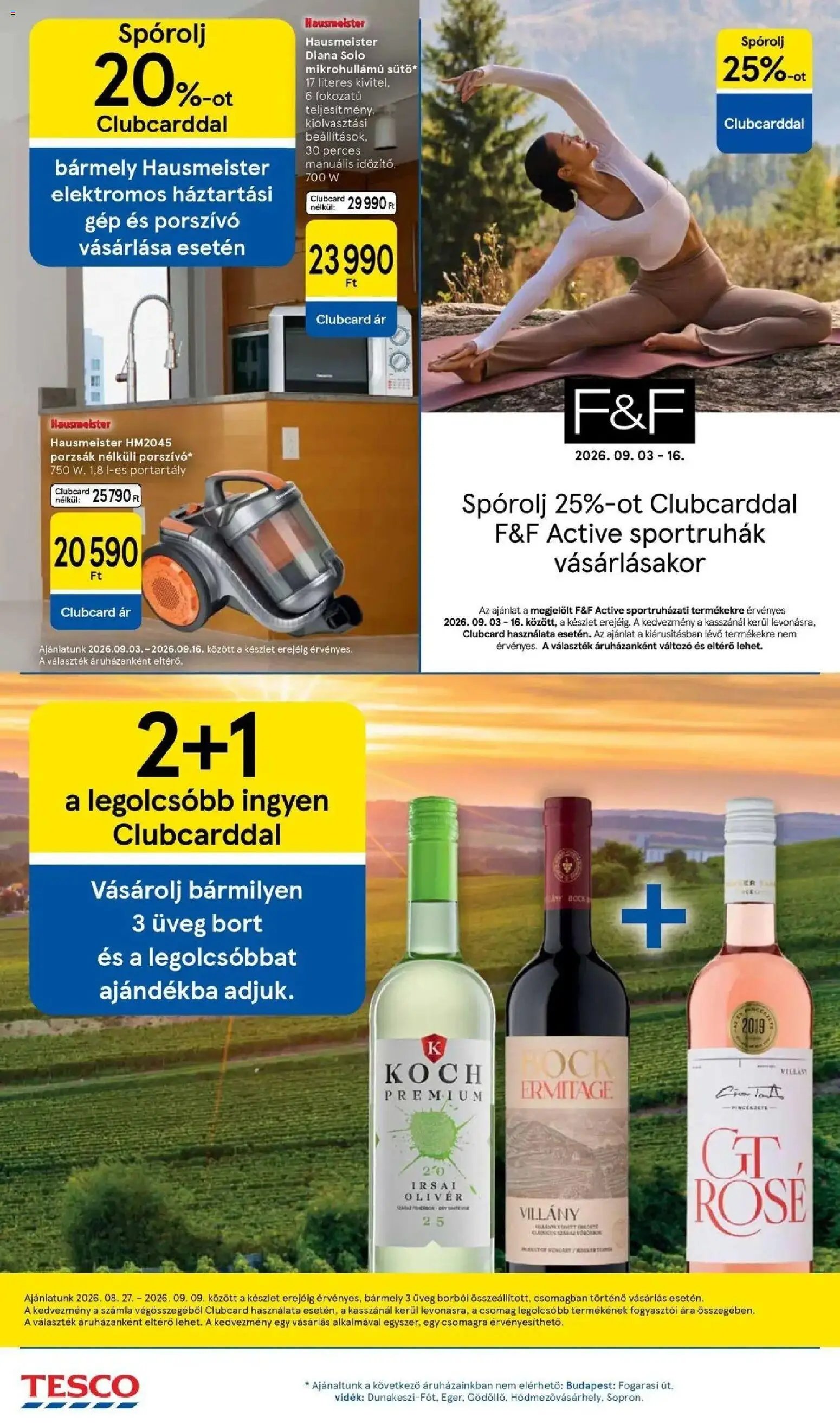 Tesco újság 2026.09.03. Tesco akciós újság