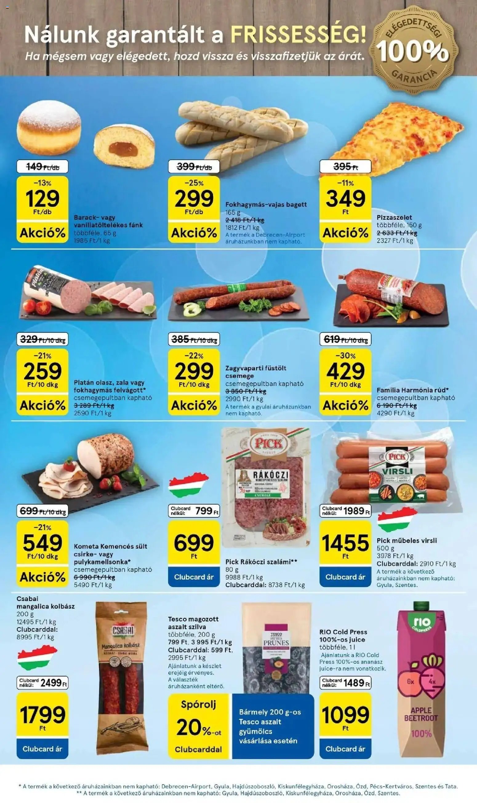 Tesco újság 2026.09.03. Tesco akciós újság
