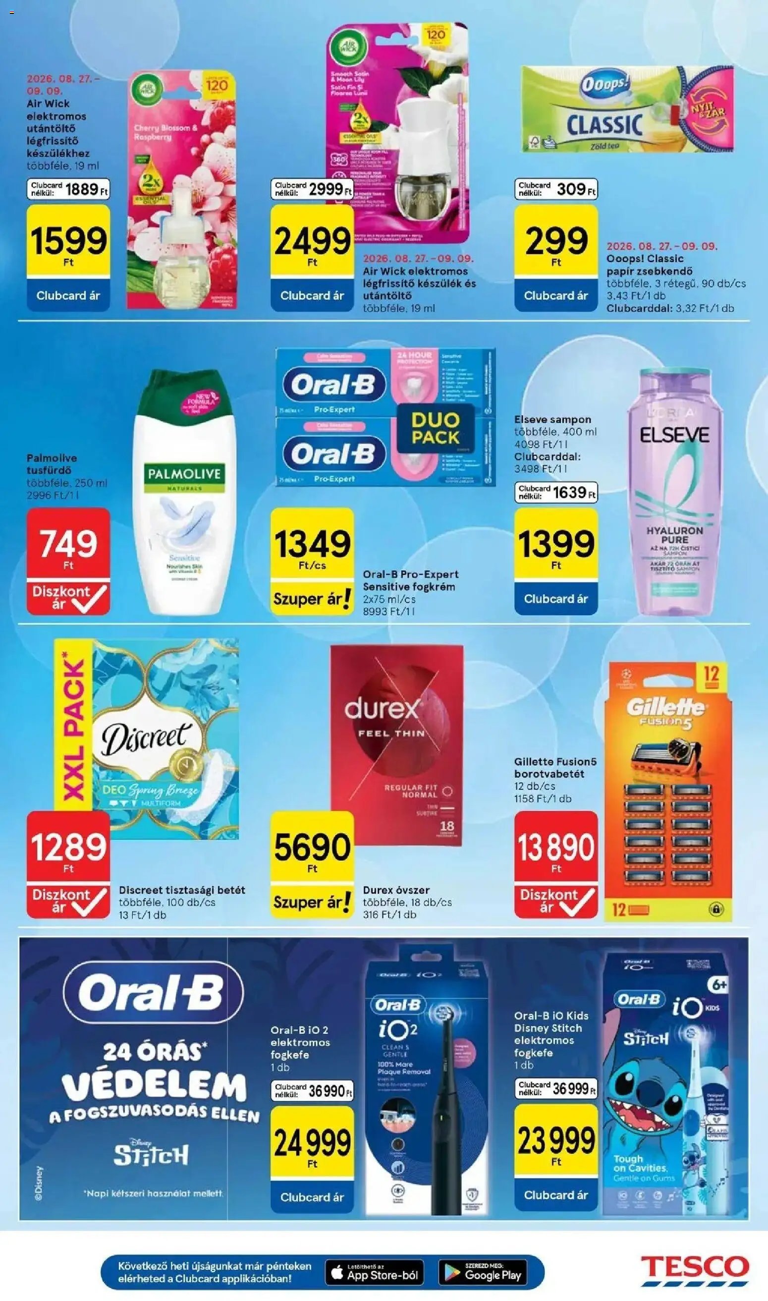 Tesco újság 2026.09.03. Tesco akciós újság