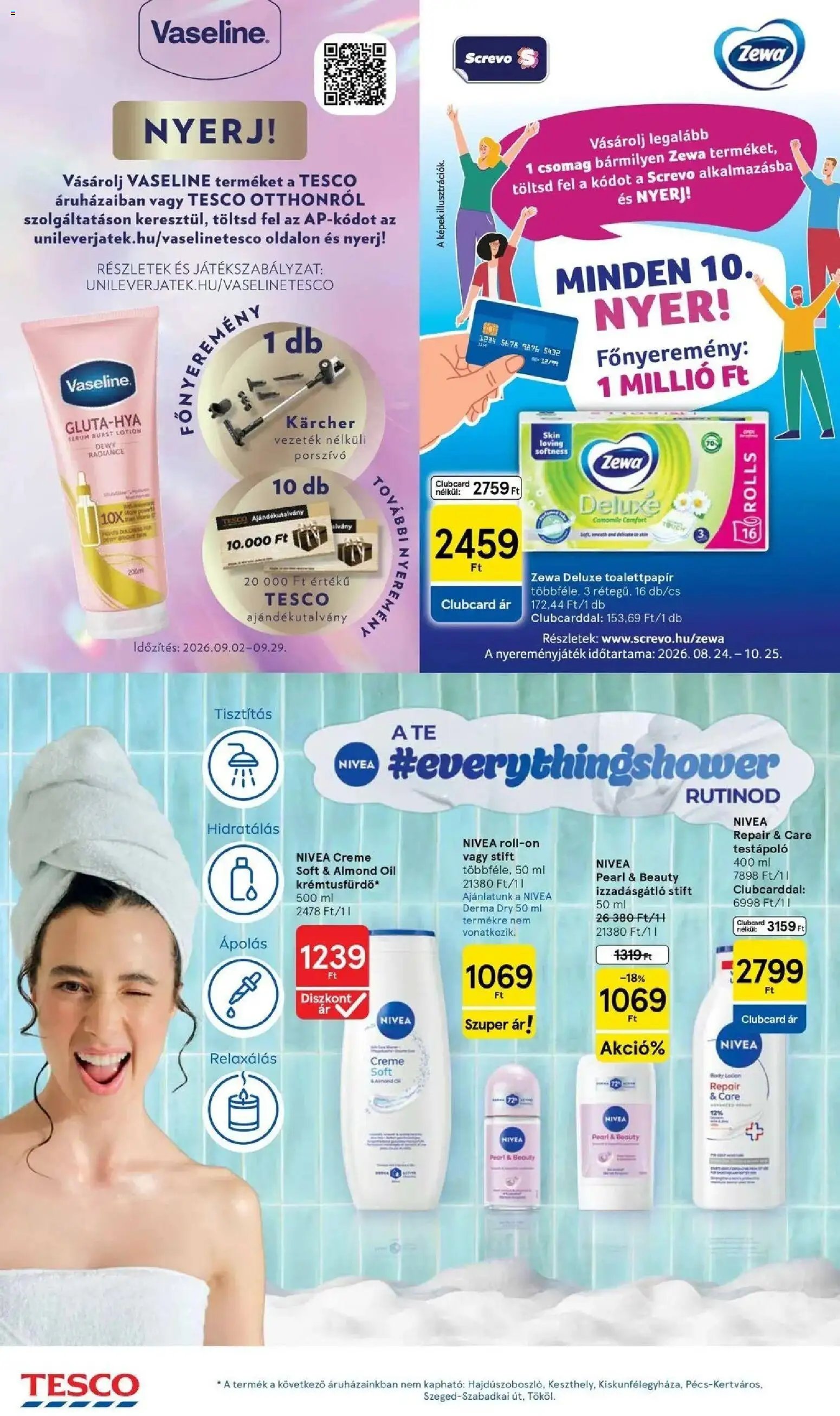 Tesco újság 2026.09.03. Tesco akciós újság