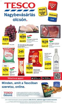 Tesco újság 2026.09.03. Tesco akciós újság