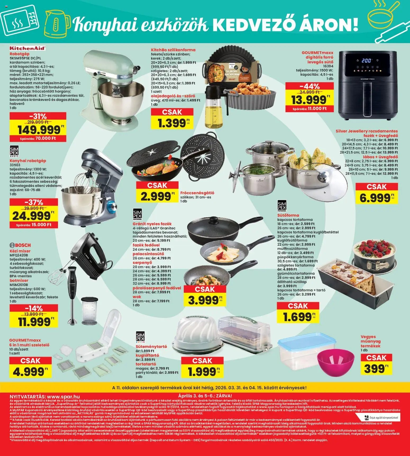 Interspar újság 2026.03.31. Interspar akciós újság (2026-03-31 - 2026-04-08)