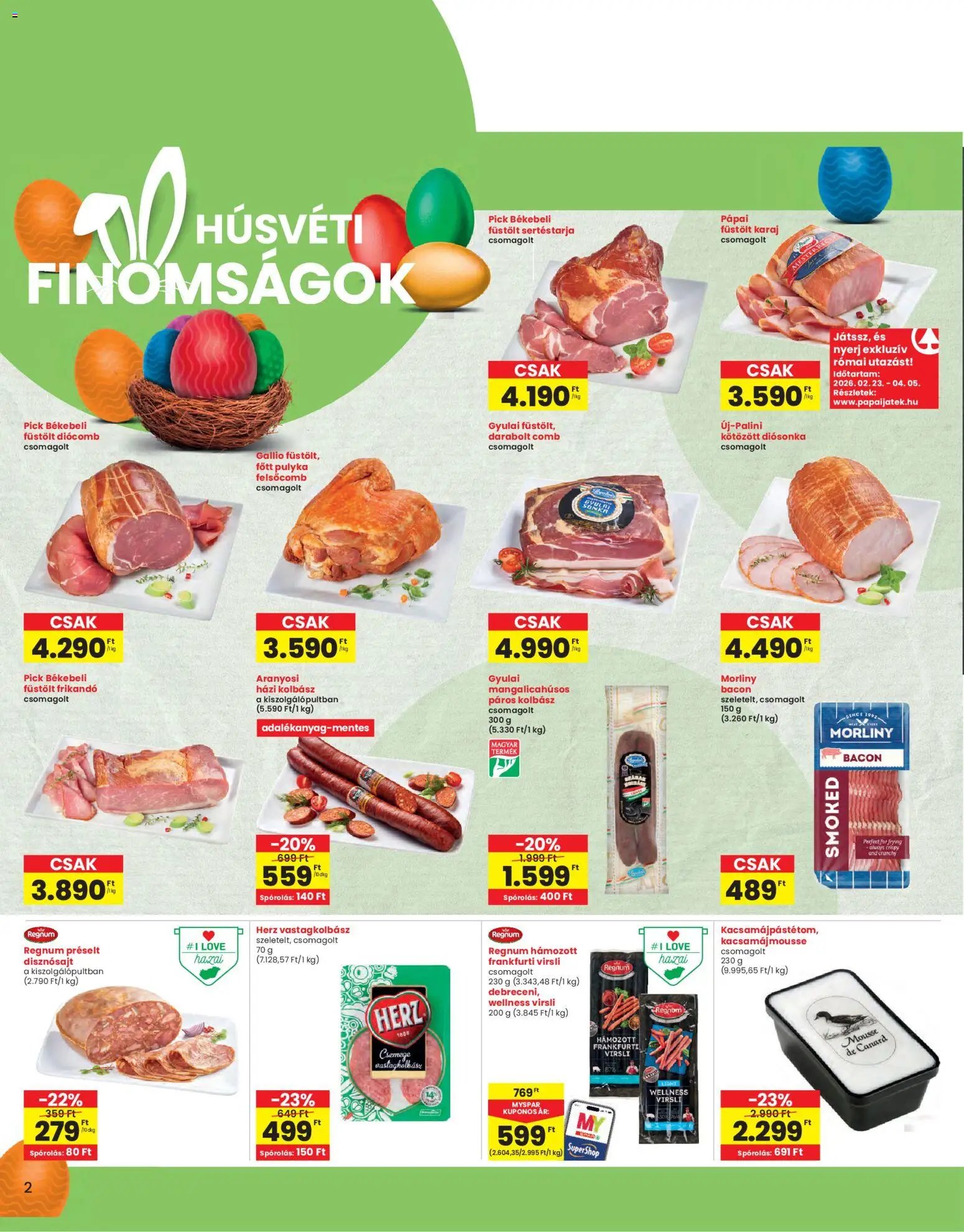 Interspar újság 2026.03.31. Interspar akciós újság (2026-03-31 - 2026-04-08)