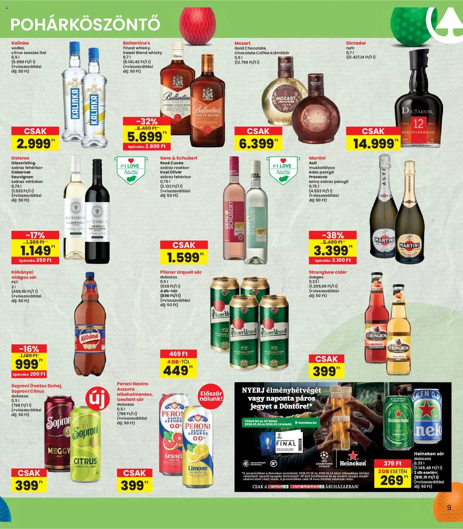 Interspar újság 2026.03.31. Interspar akciós újság (2026-03-31 - 2026-04-08)