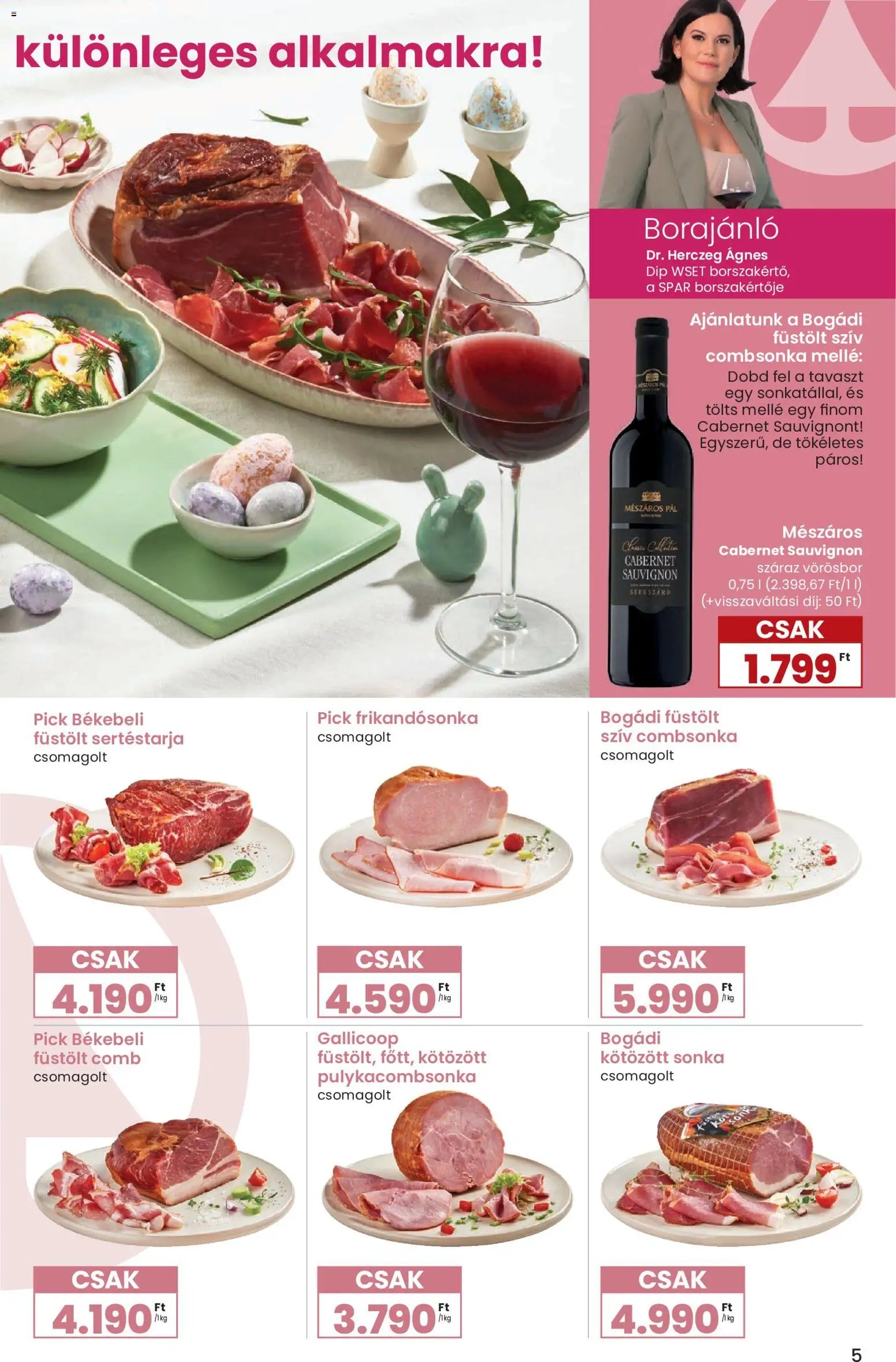 Interspar újság 2026.03.09. Interspar Ínyenc katalógus (2026-03-09 - 2026-04-08)