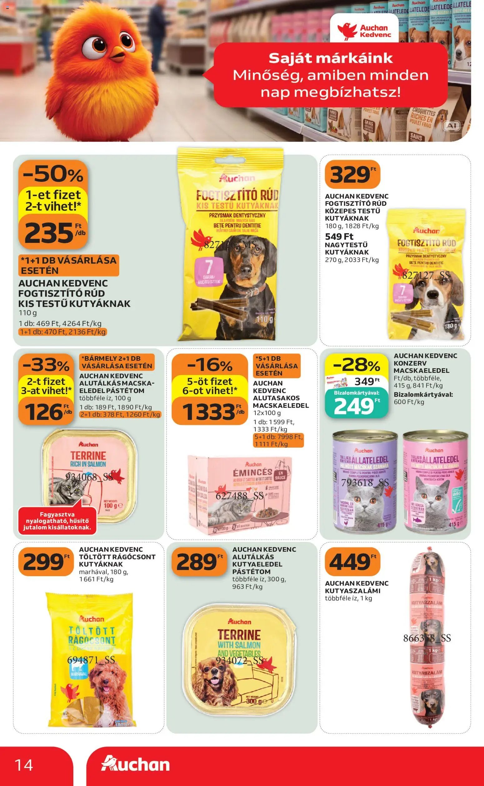 Auchan Szupermarket akciós újság 2026.10.15. - lapozható formában szórólap ✳️