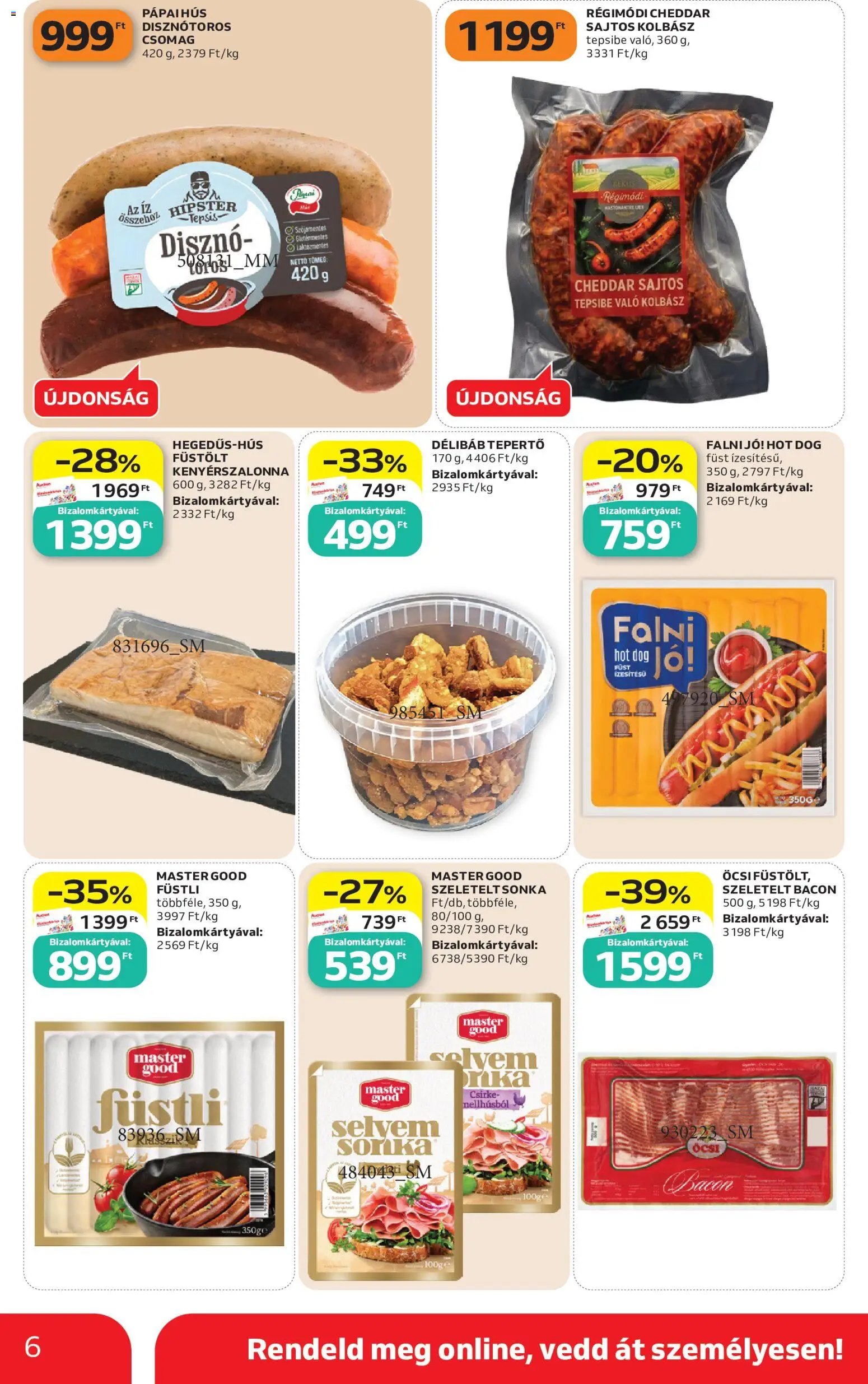 Auchan Szupermarket akciós újság 2026.10.15. - lapozható formában szórólap ✳️