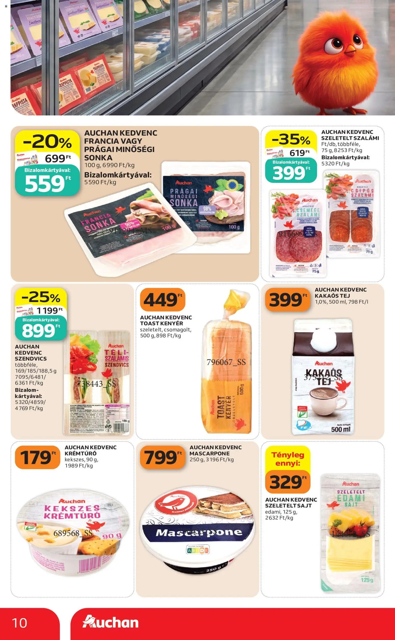 Auchan Szupermarket akciós újság 2026.10.15. - lapozható formában szórólap ✳️
