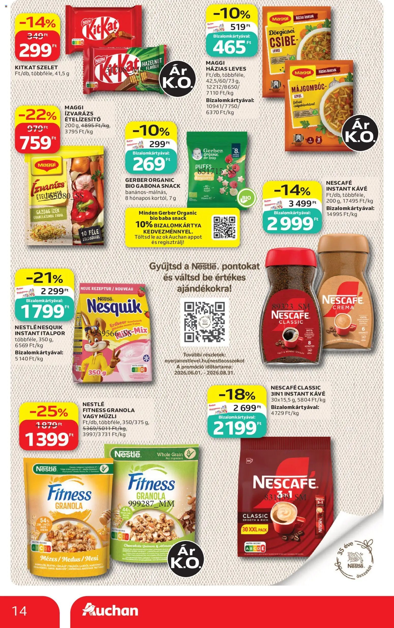 Auchan újság 2026.08.21. Auchan akciós újság