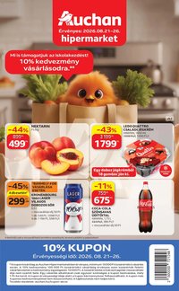 Auchan újság 2026.08.21. Auchan akciós újság