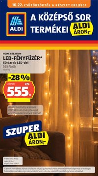 Aldi Karácsony akciós újság 2026.10.22. -tól/től 🧑‍🎄❄️