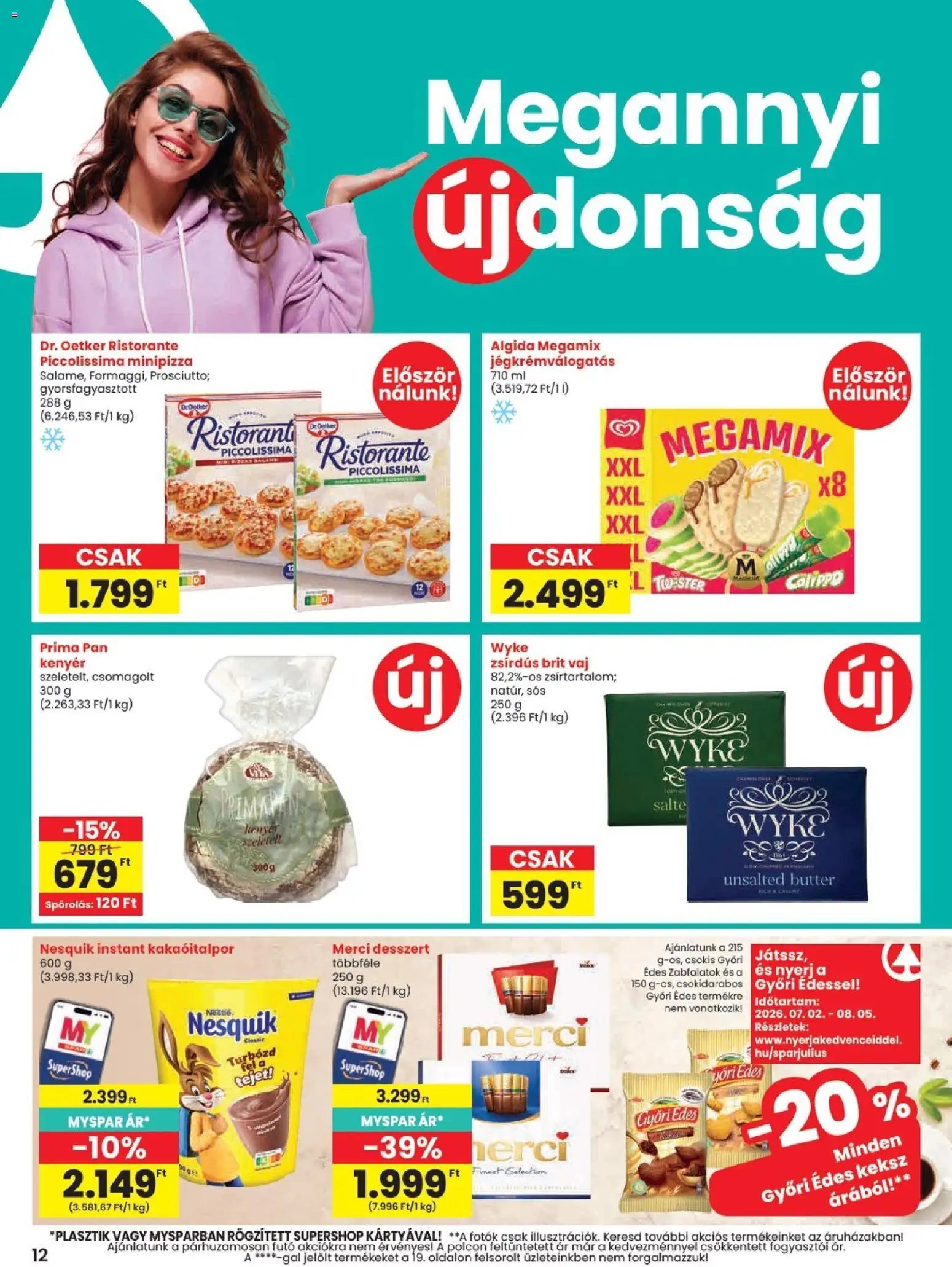 Spar újság 2026.07.16. Spar akciós újság