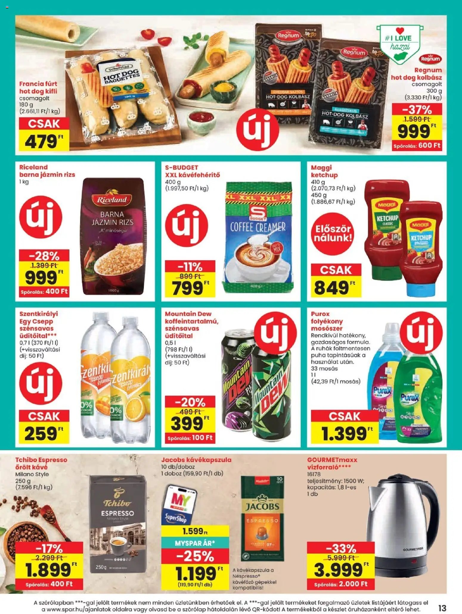 Spar újság 2026.07.16. Spar akciós újság