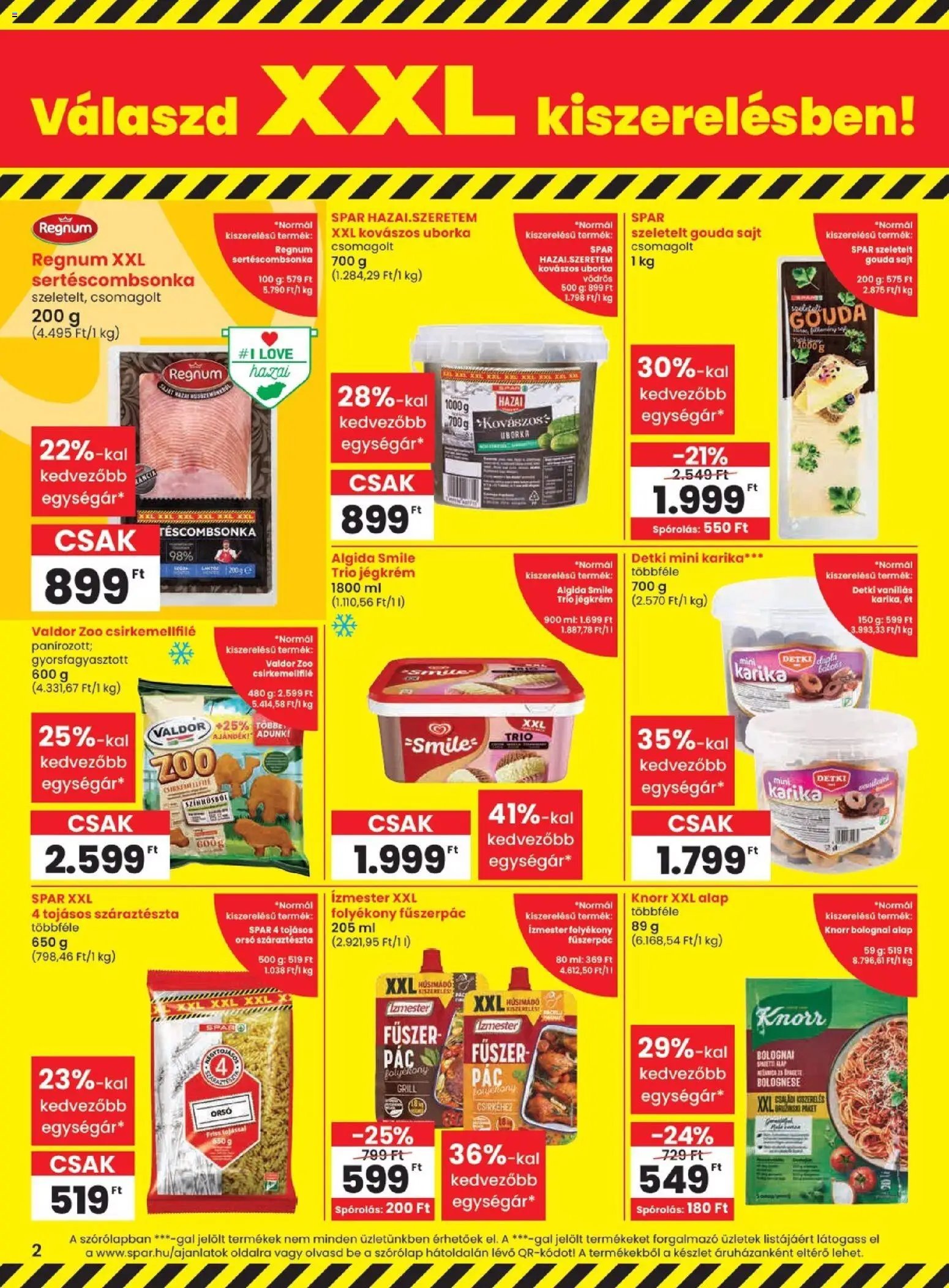 Spar újság 2026.07.16. Spar akciós újság
