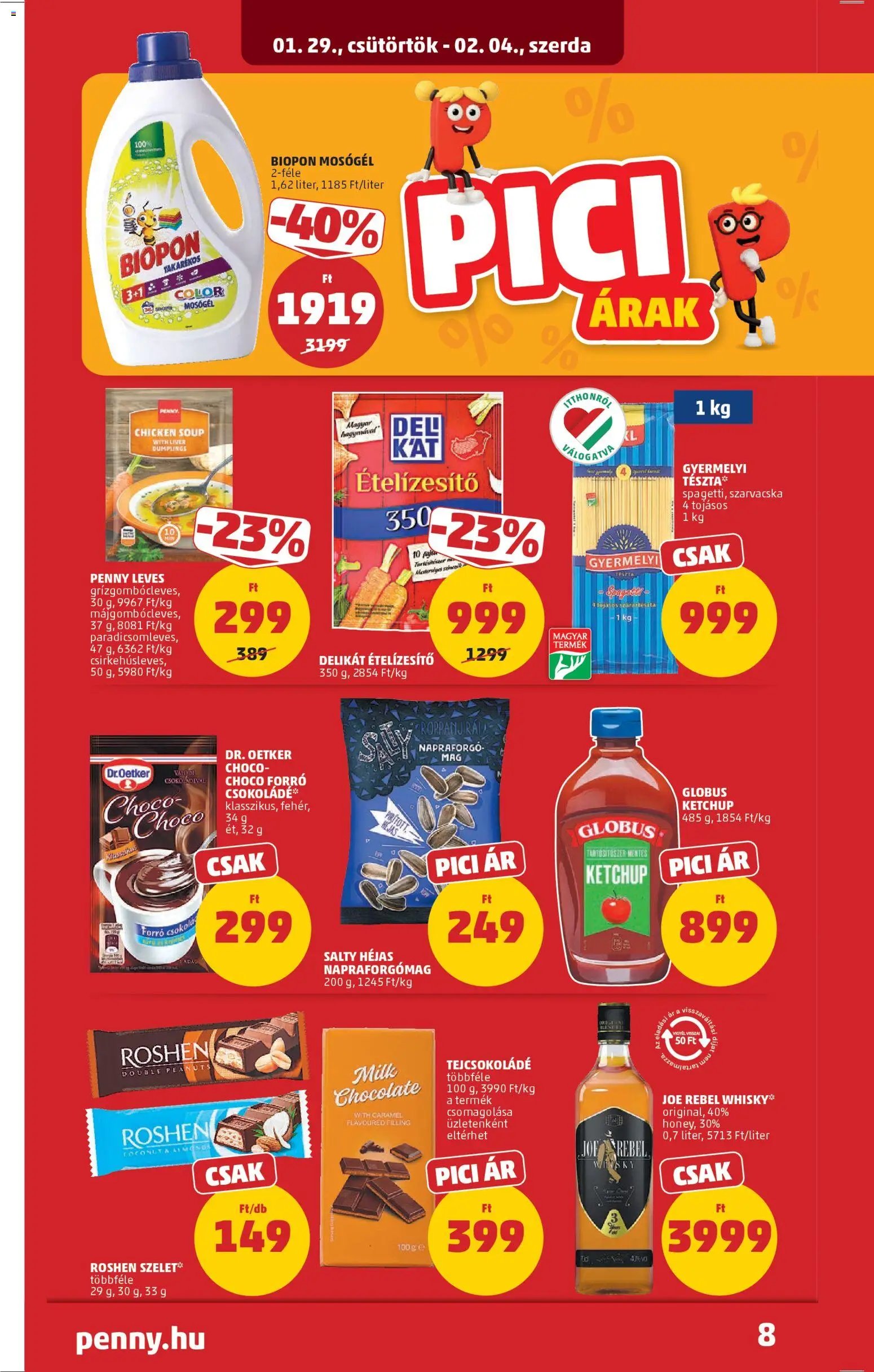 PENNY újság 2026.01.29. Akciós újság PENNY (2026-01-29 - 2026-02-04)