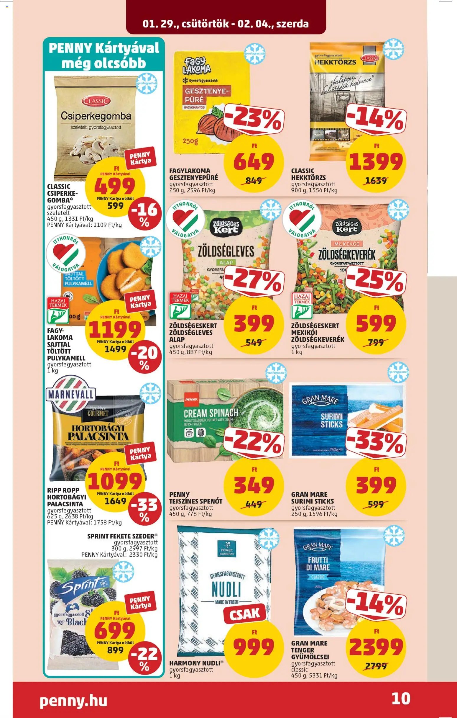 PENNY újság 2026.01.29. Akciós újság PENNY (2026-01-29 - 2026-02-04)