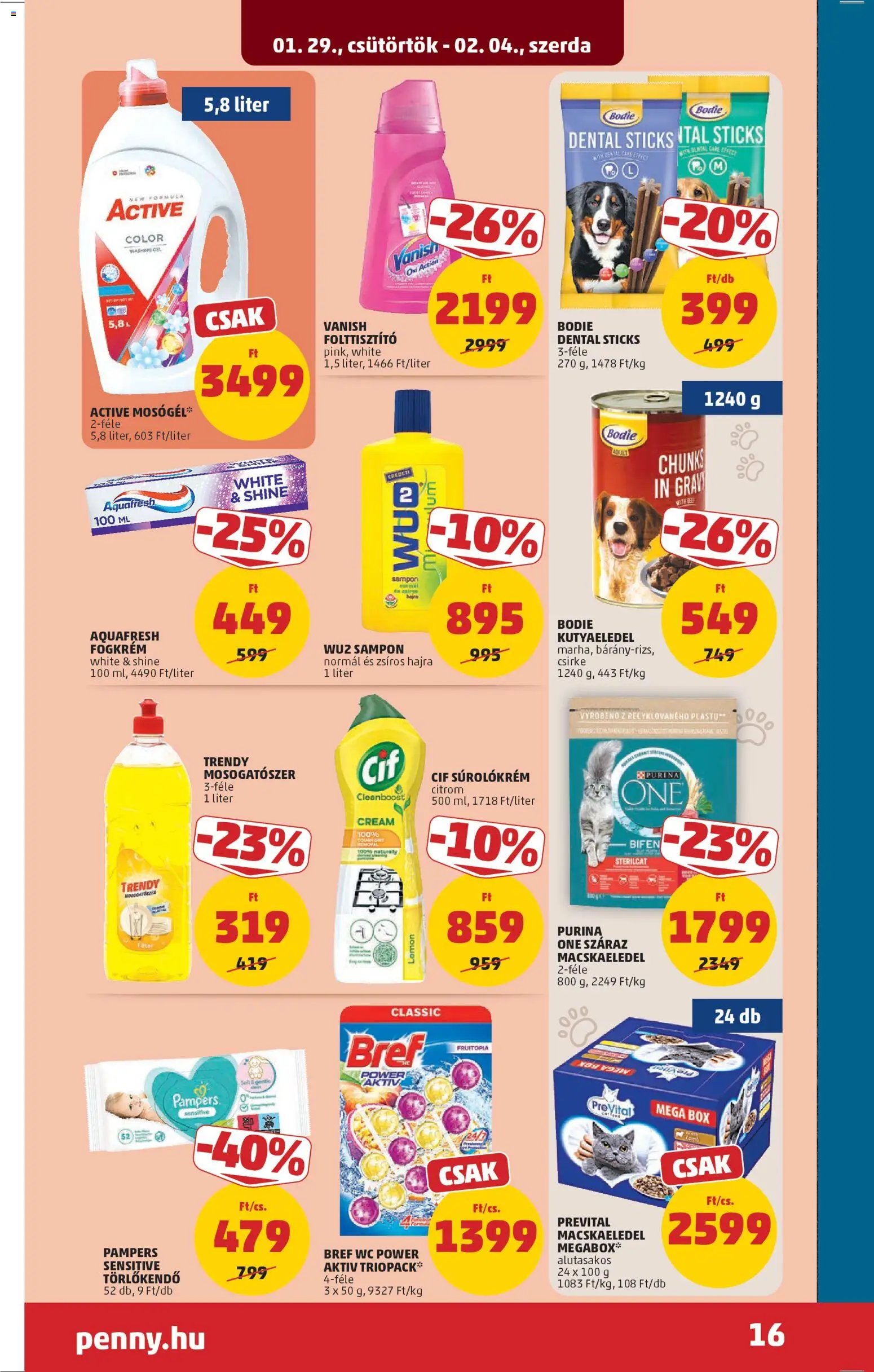 PENNY újság 2026.01.29. Akciós újság PENNY (2026-01-29 - 2026-02-04)