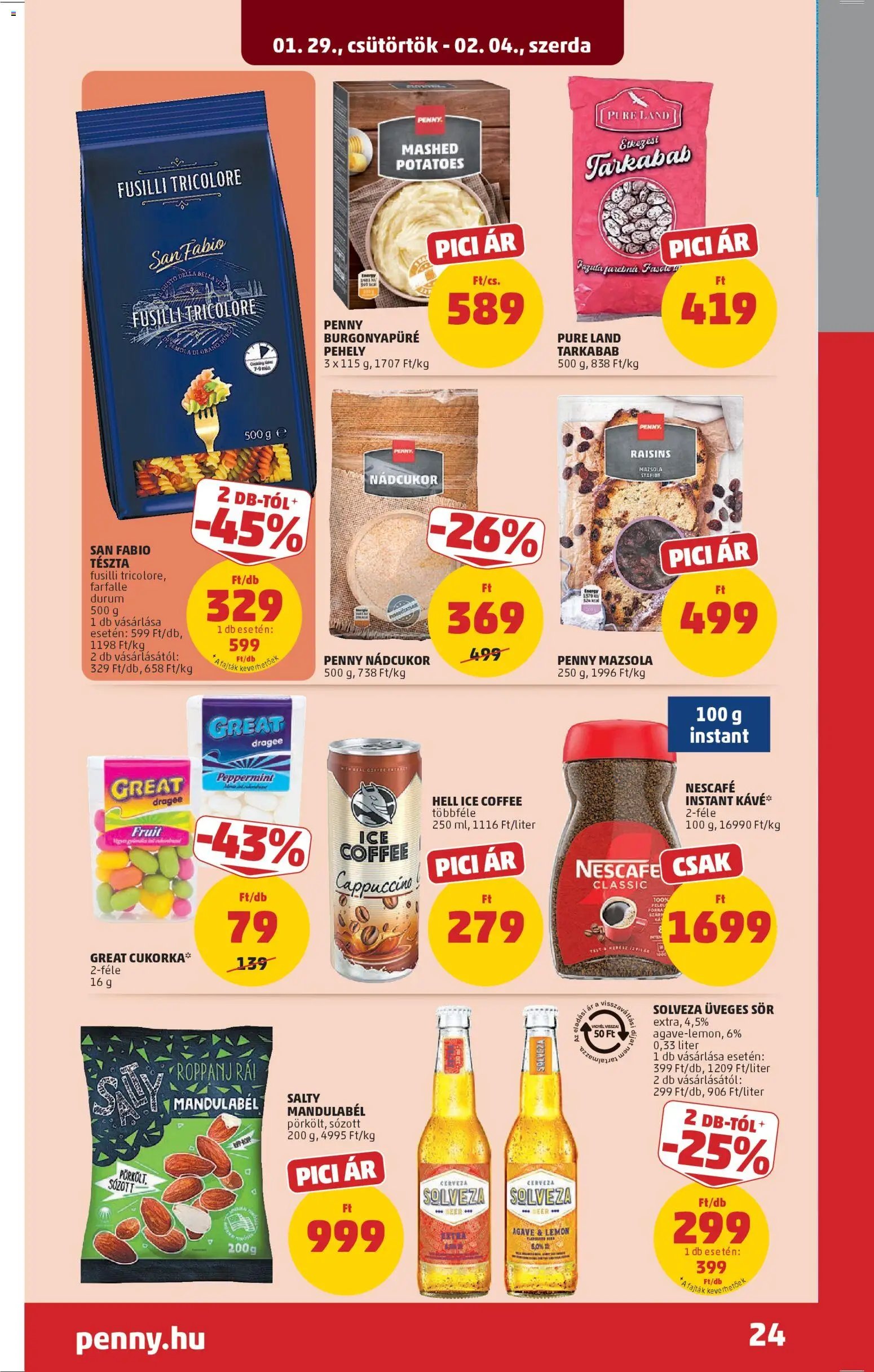 PENNY újság 2026.01.29. Akciós újság PENNY (2026-01-29 - 2026-02-04)