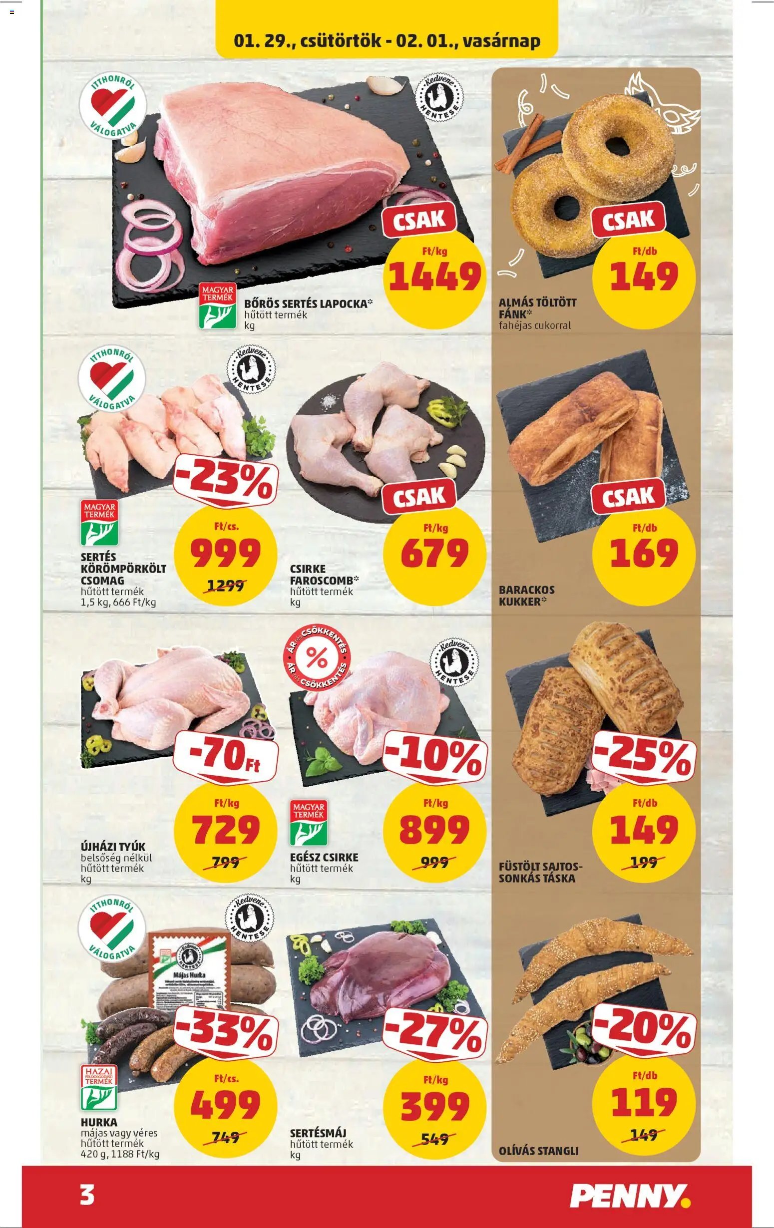 PENNY újság 2026.01.29. Akciós újság PENNY (2026-01-29 - 2026-02-04)
