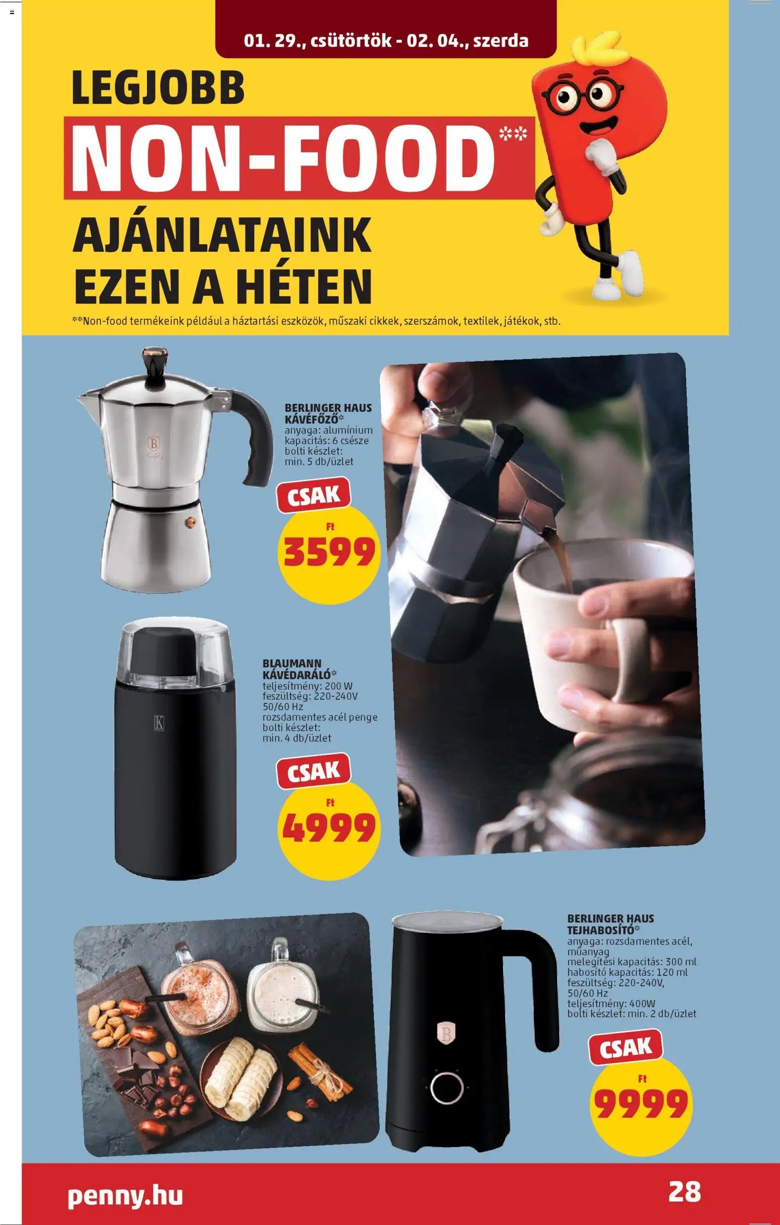 PENNY újság 2026.01.29. Akciós újság PENNY (2026-01-29 - 2026-02-04)
