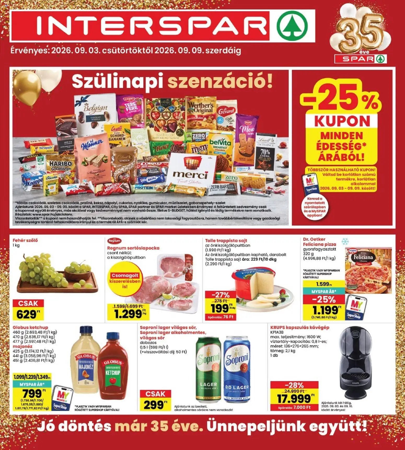 Interspar újság 2026.09.03. Interspar akciós újság