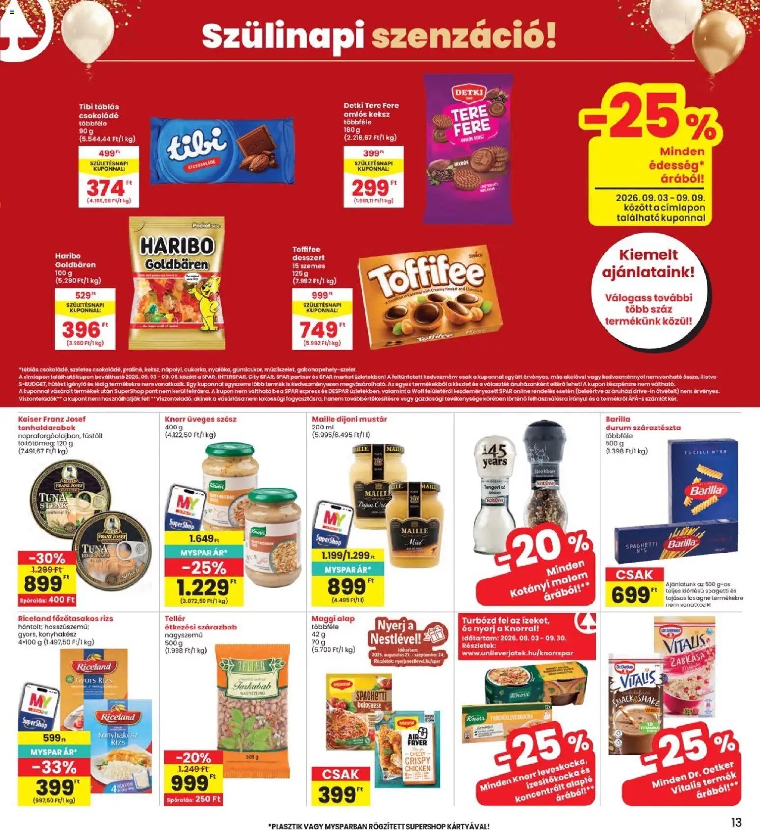 Interspar újság 2026.09.03. Interspar akciós újság