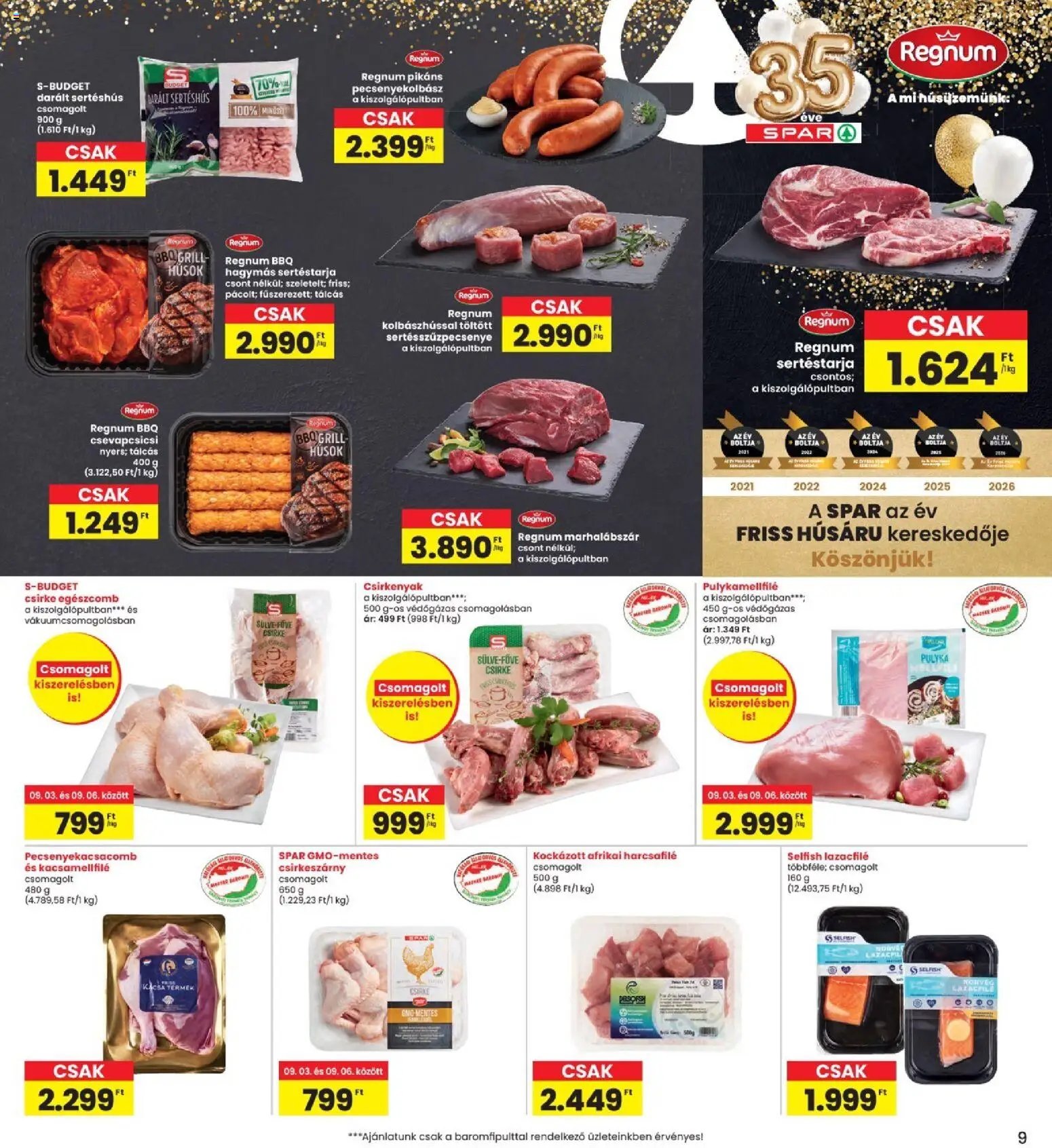 Interspar újság 2026.09.03. Interspar akciós újság