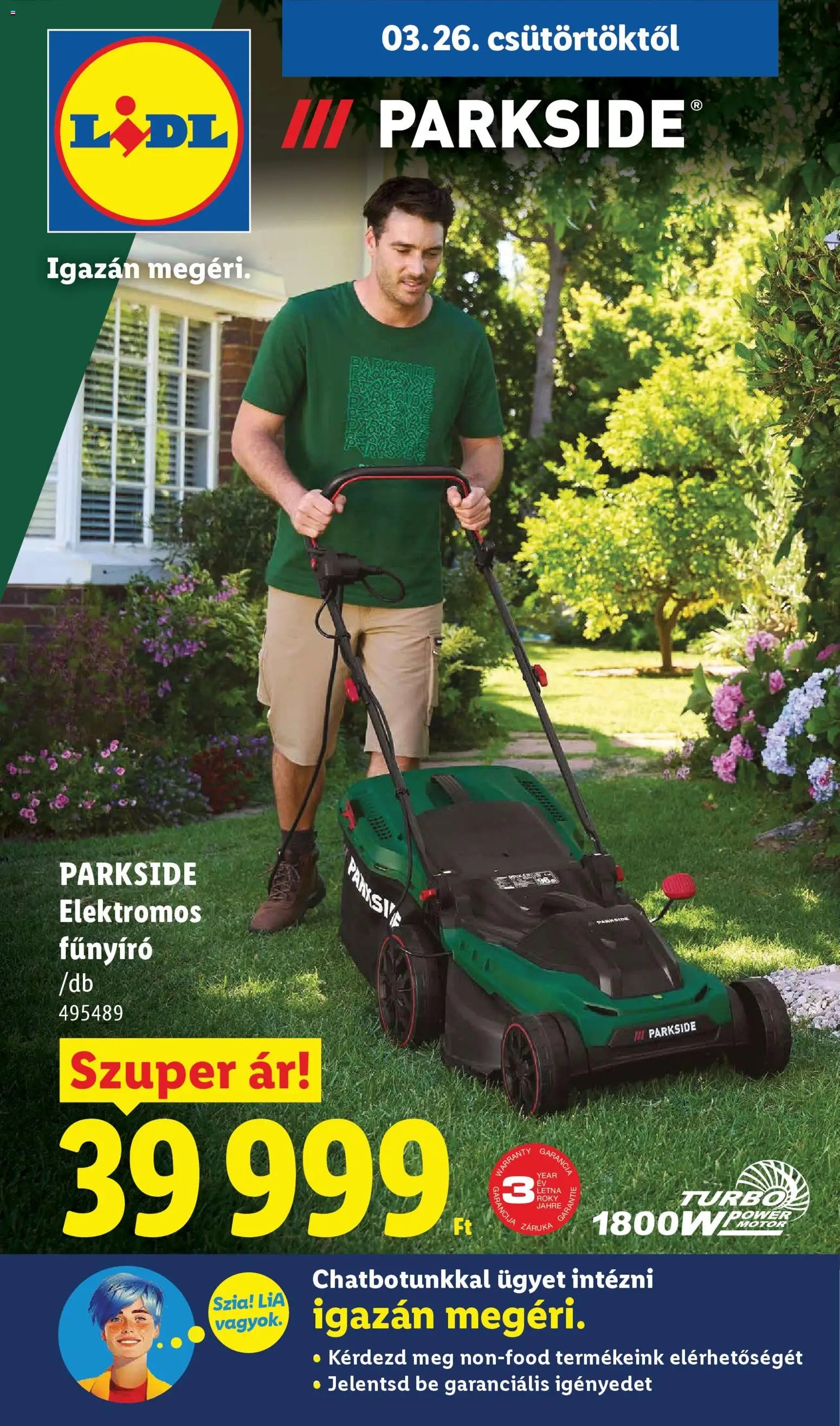 Lidl újság 2026.03.26. Lidl Nonfood kínálatunk (2026-03-26 - 2026-03-31)