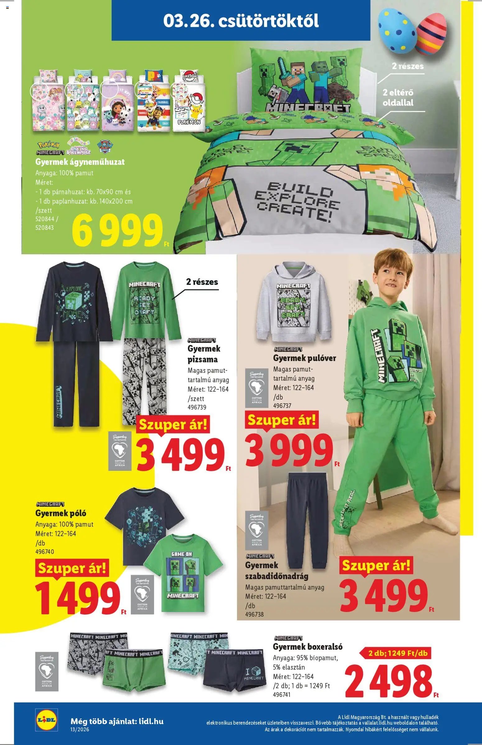 Lidl újság 2026.03.26. Lidl Nonfood kínálatunk (2026-03-26 - 2026-03-31)