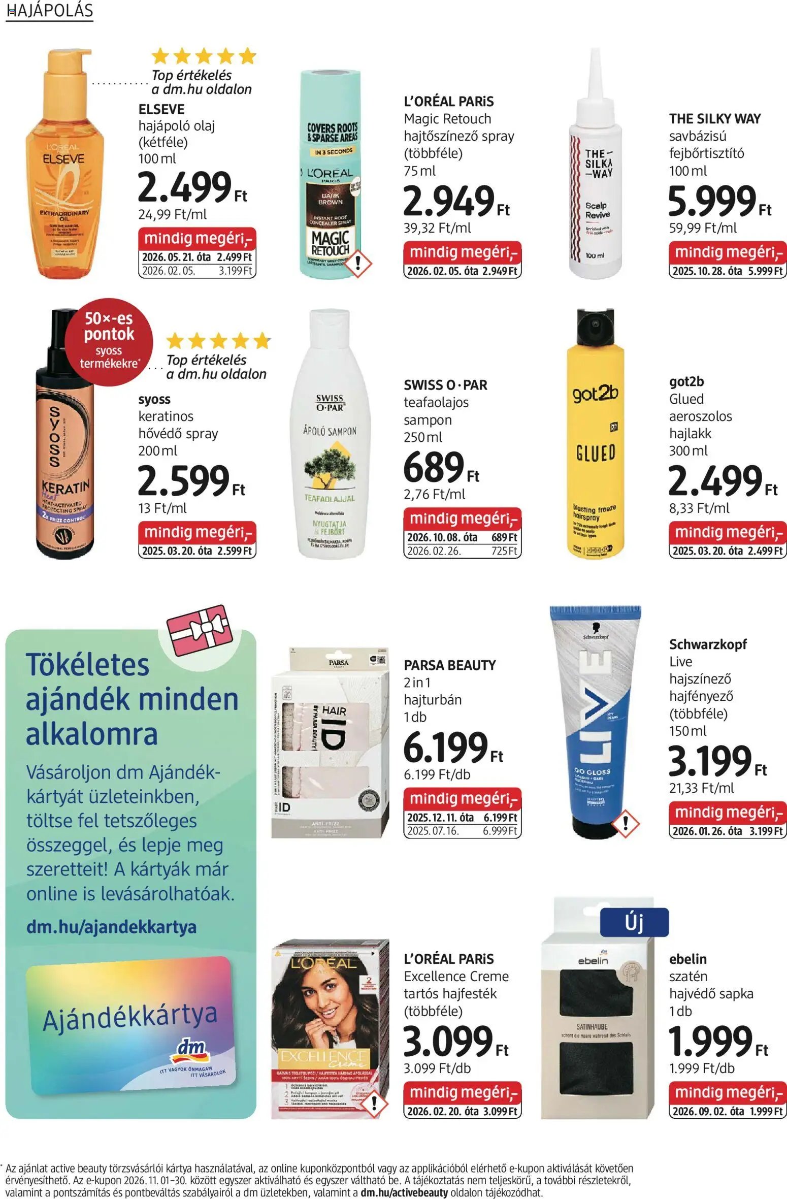 DM Drogerie Markt akciós újság 2026.10.29. - lapozható formában szórólap ✳️