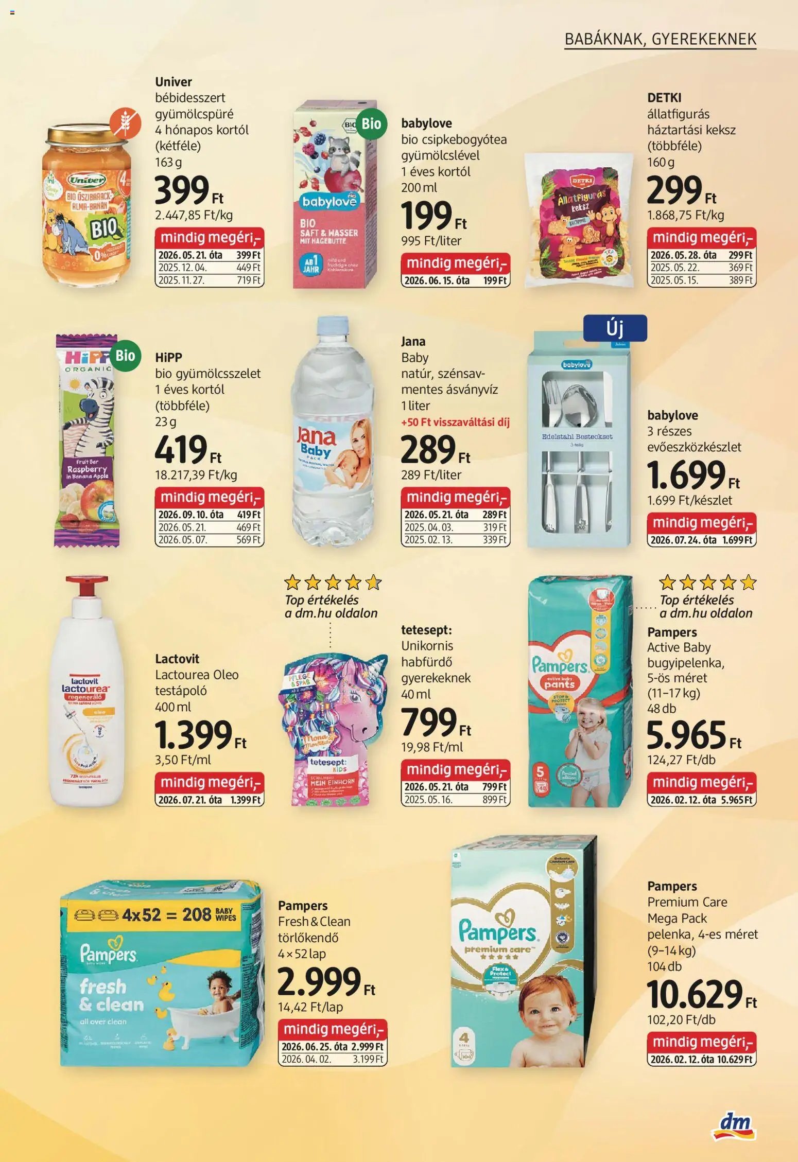 DM Drogerie Markt akciós újság 2026.10.29. - lapozható formában szórólap ✳️