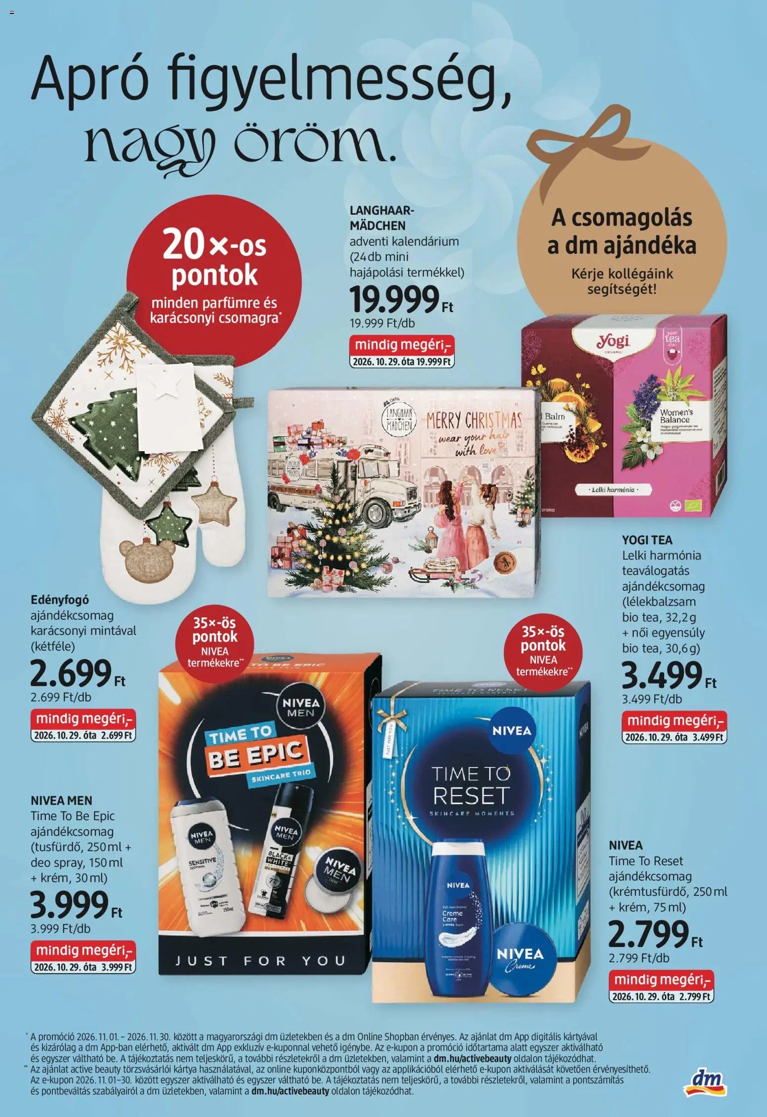 DM Drogerie Markt akciós újság 2026.10.29. - lapozható formában szórólap ✳️