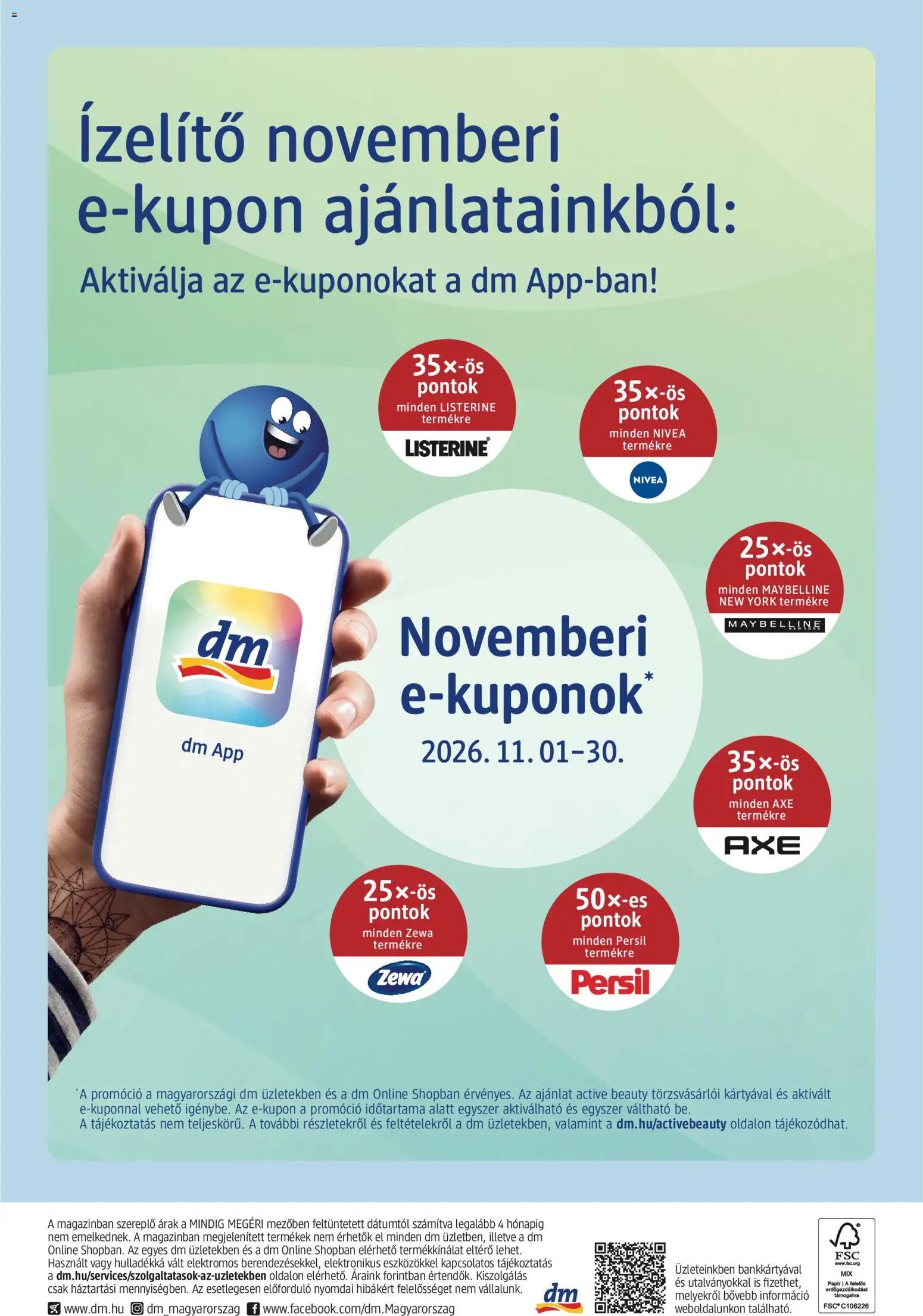 DM Drogerie Markt akciós újság 2026.10.29. - lapozható formában szórólap ✳️