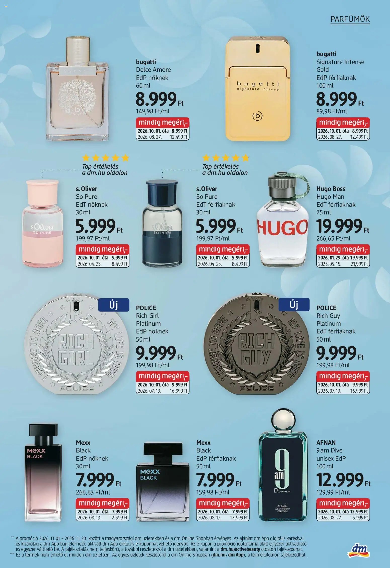 DM Drogerie Markt akciós újság 2026.10.29. - lapozható formában szórólap ✳️