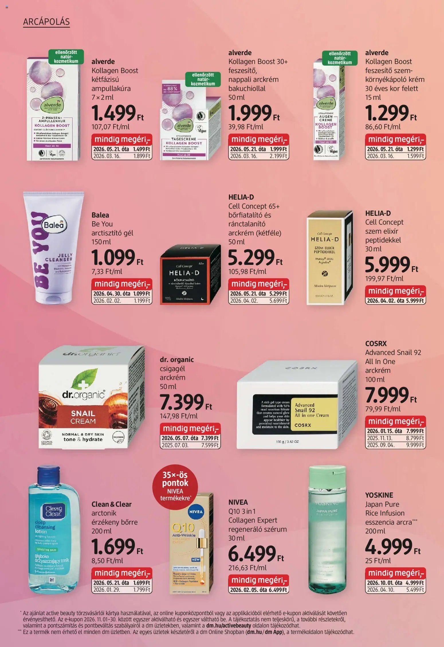 DM Drogerie Markt akciós újság 2026.10.29. - lapozható formában szórólap ✳️