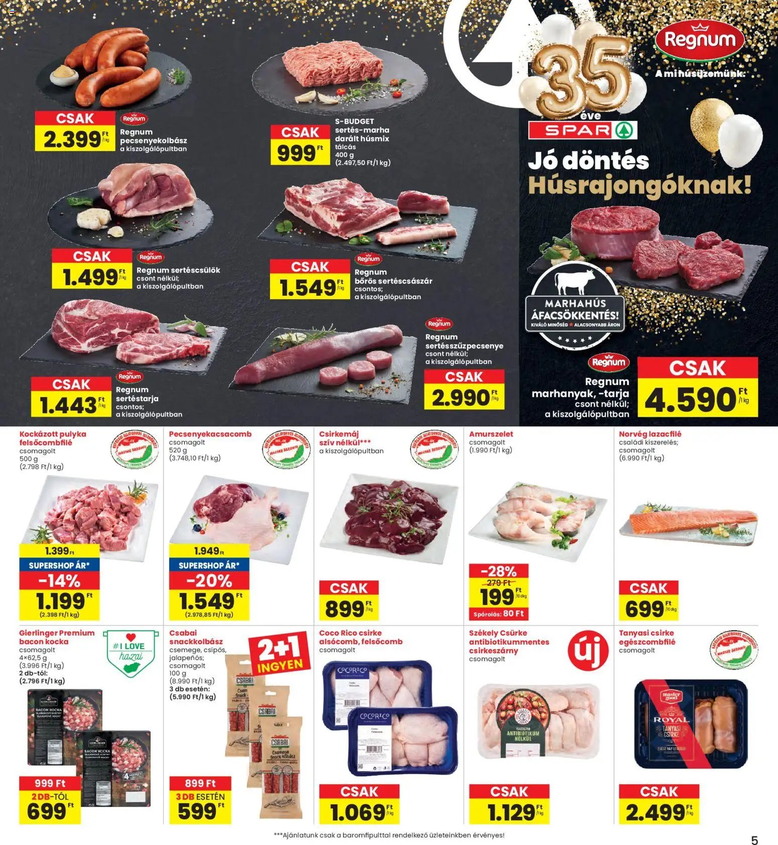 Interspar újság 2026.03.05. Interspar akciós újság (2026-03-05 - 2026-03-11)