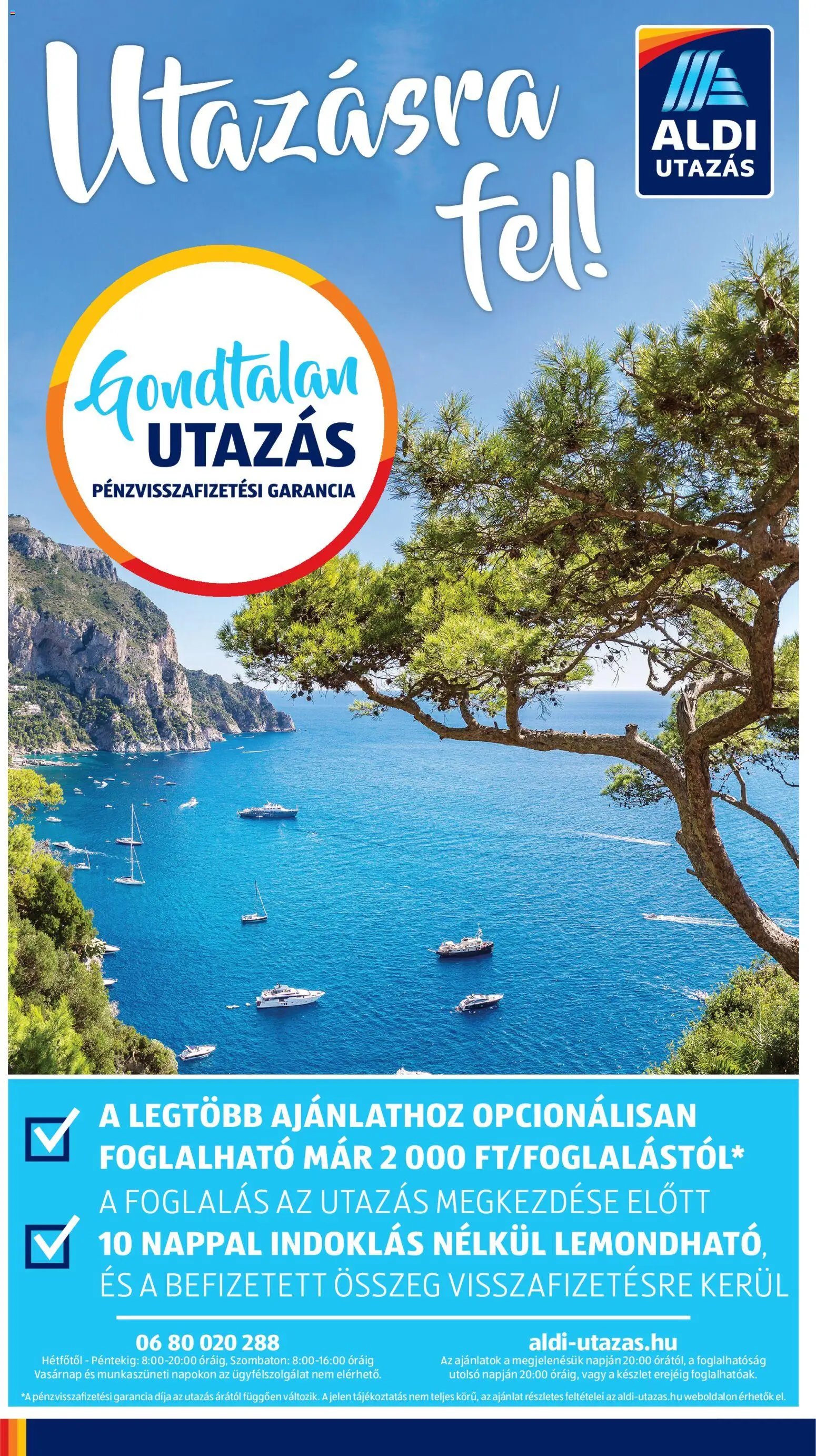 Aldi újság 2025.11.20. Utazás katalógus (2025-11-20 - 2025-11-26)