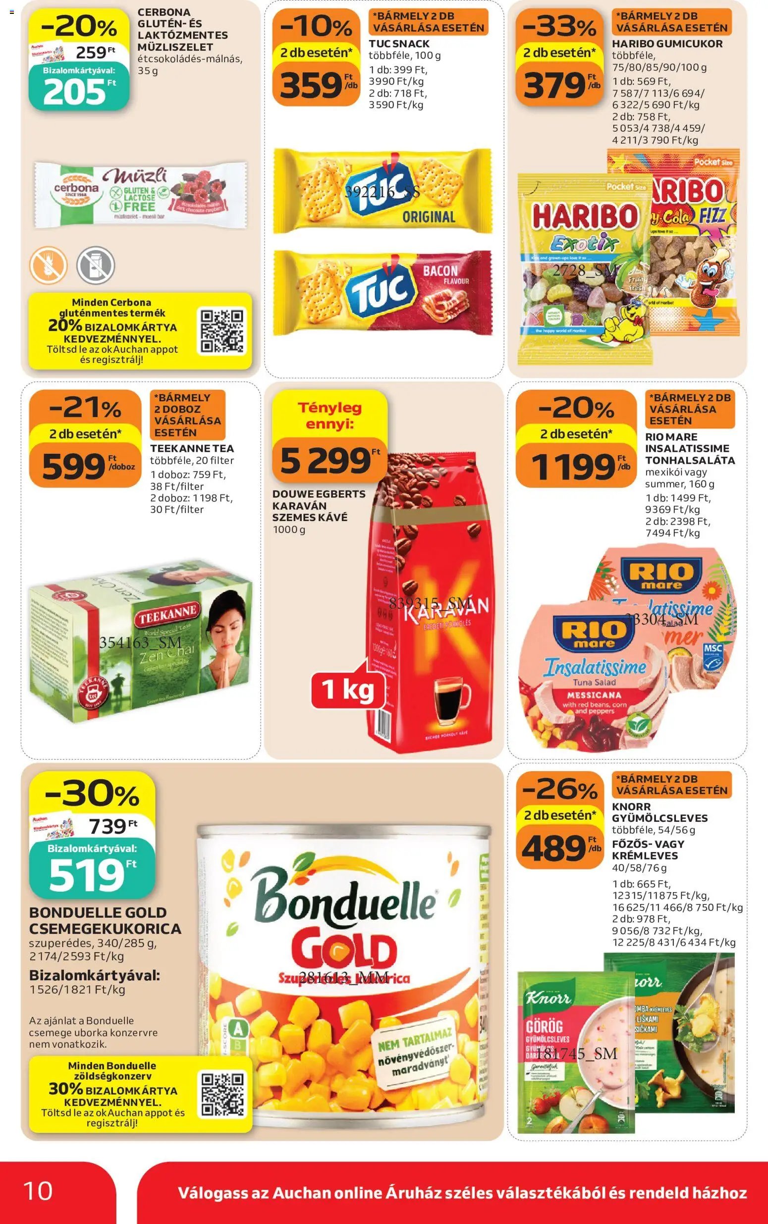 Auchan újság 2026.10.08. Auchan Szupermarket akciós újság