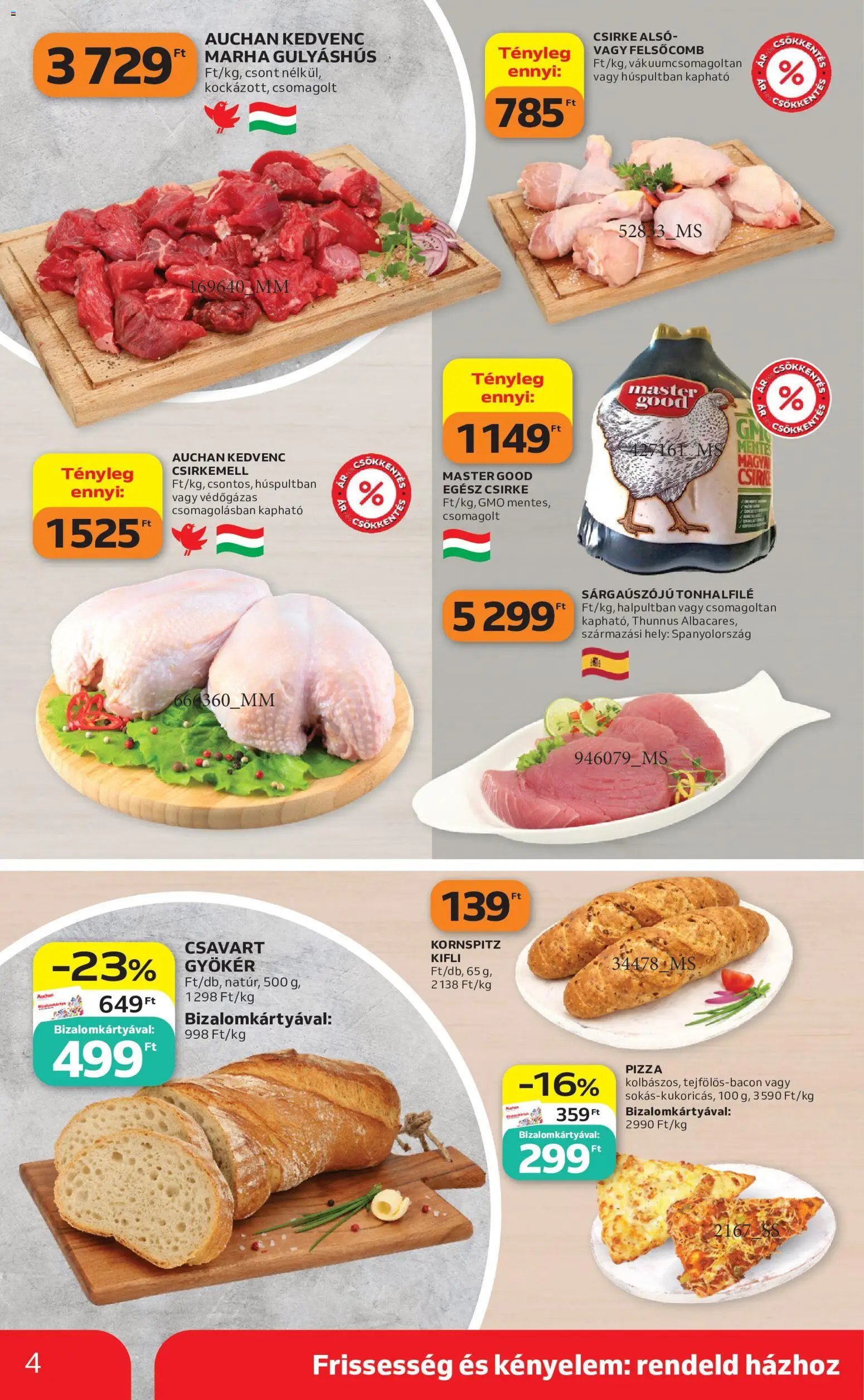 Auchan újság 2026.10.08. Auchan Szupermarket akciós újság