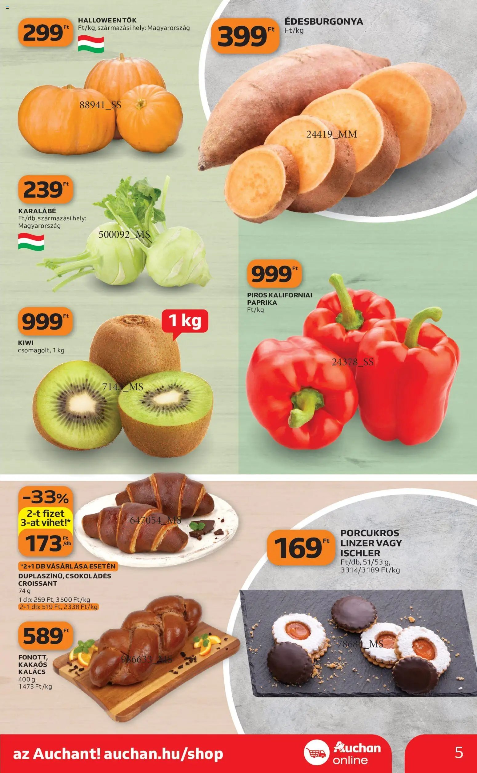 Auchan újság 2026.10.08. Auchan Szupermarket akciós újság