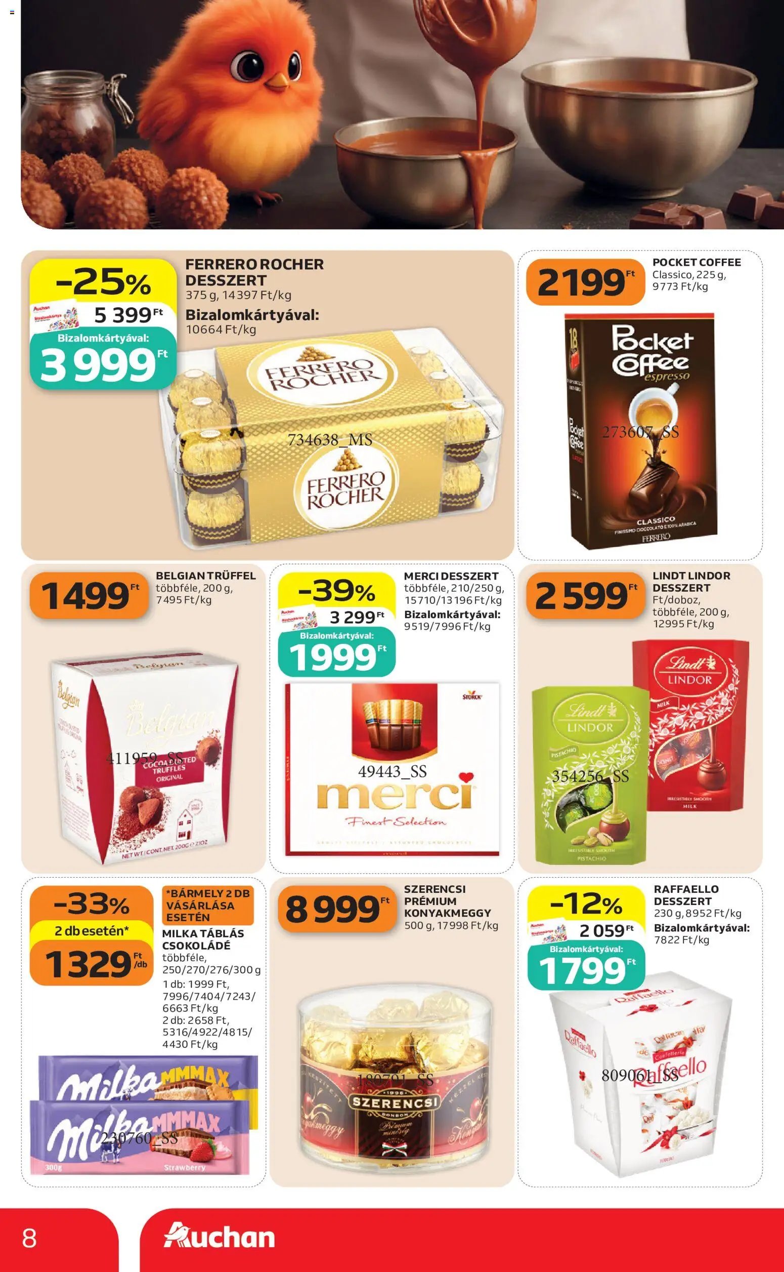 Auchan újság 2026.10.08. Auchan Szupermarket akciós újság
