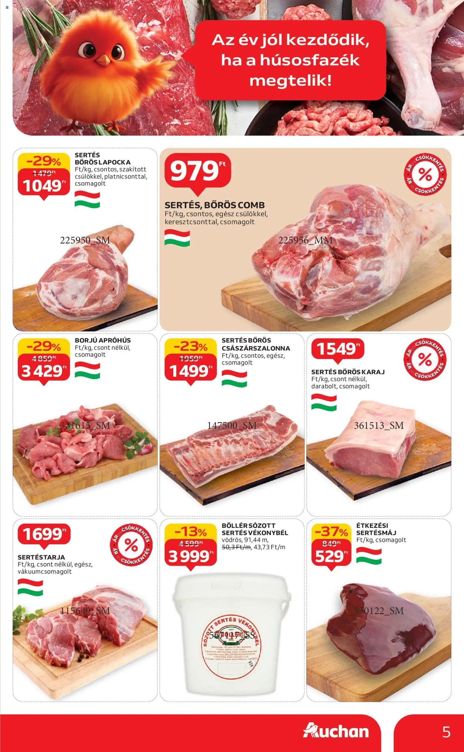 Auchan újság 2026.01.15. Akciós újság Auchan (2026-01-15 - 2026-01-21)