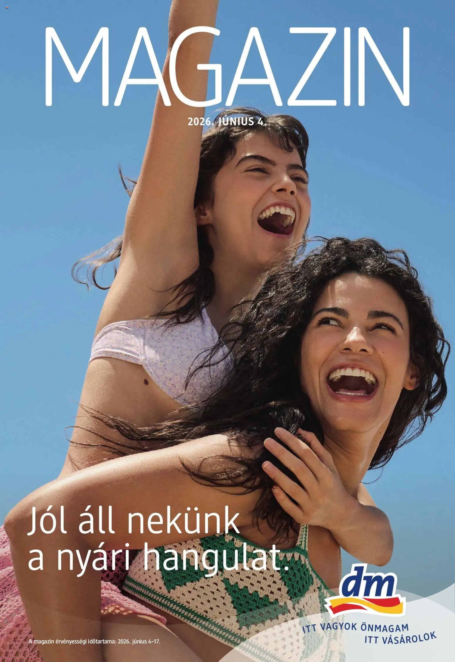 DM Drogerie Markt újság 2026.06.04. DM Drogerie Markt akciós újság