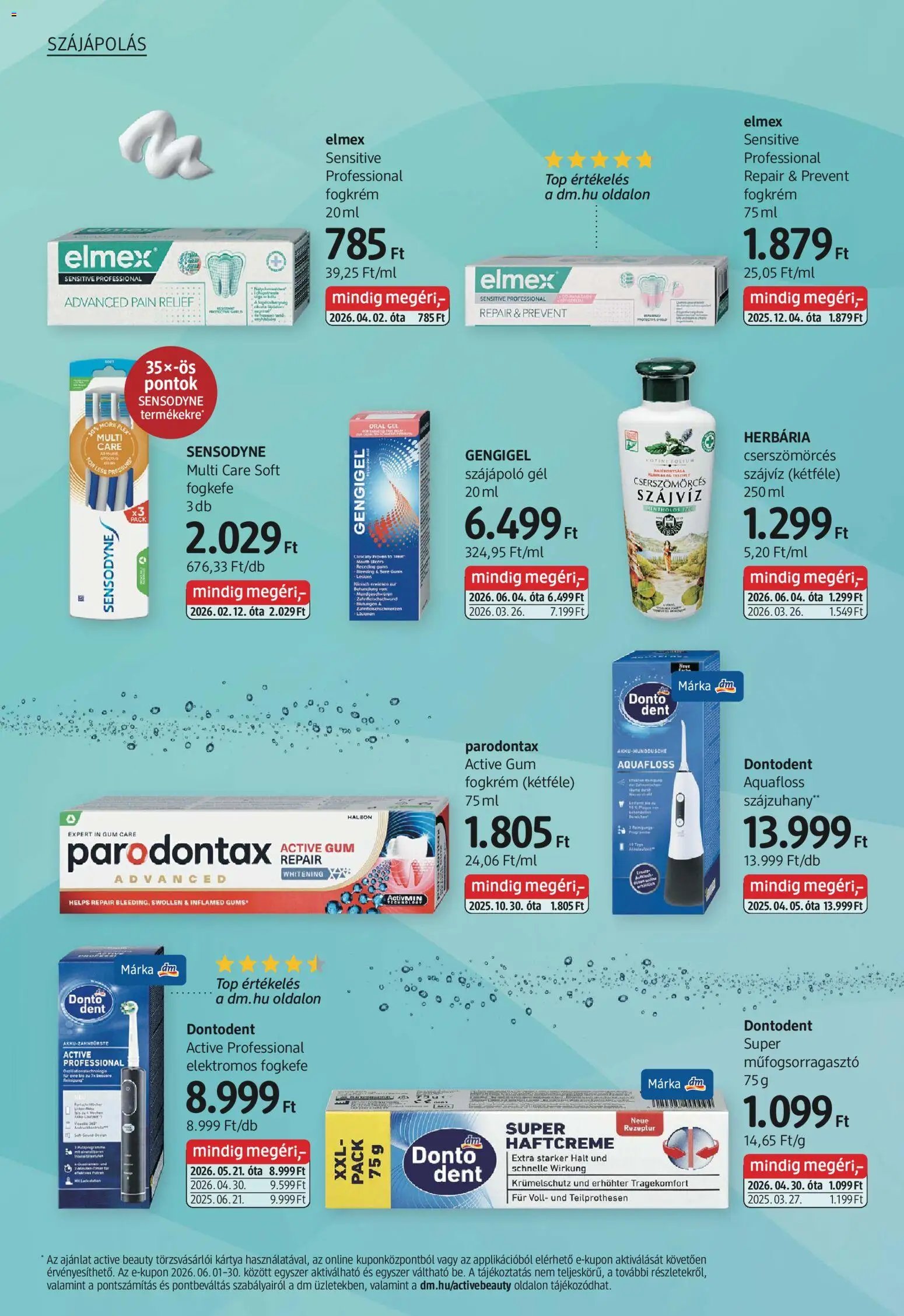 DM Drogerie Markt újság 2026.06.04. DM Drogerie Markt akciós újság