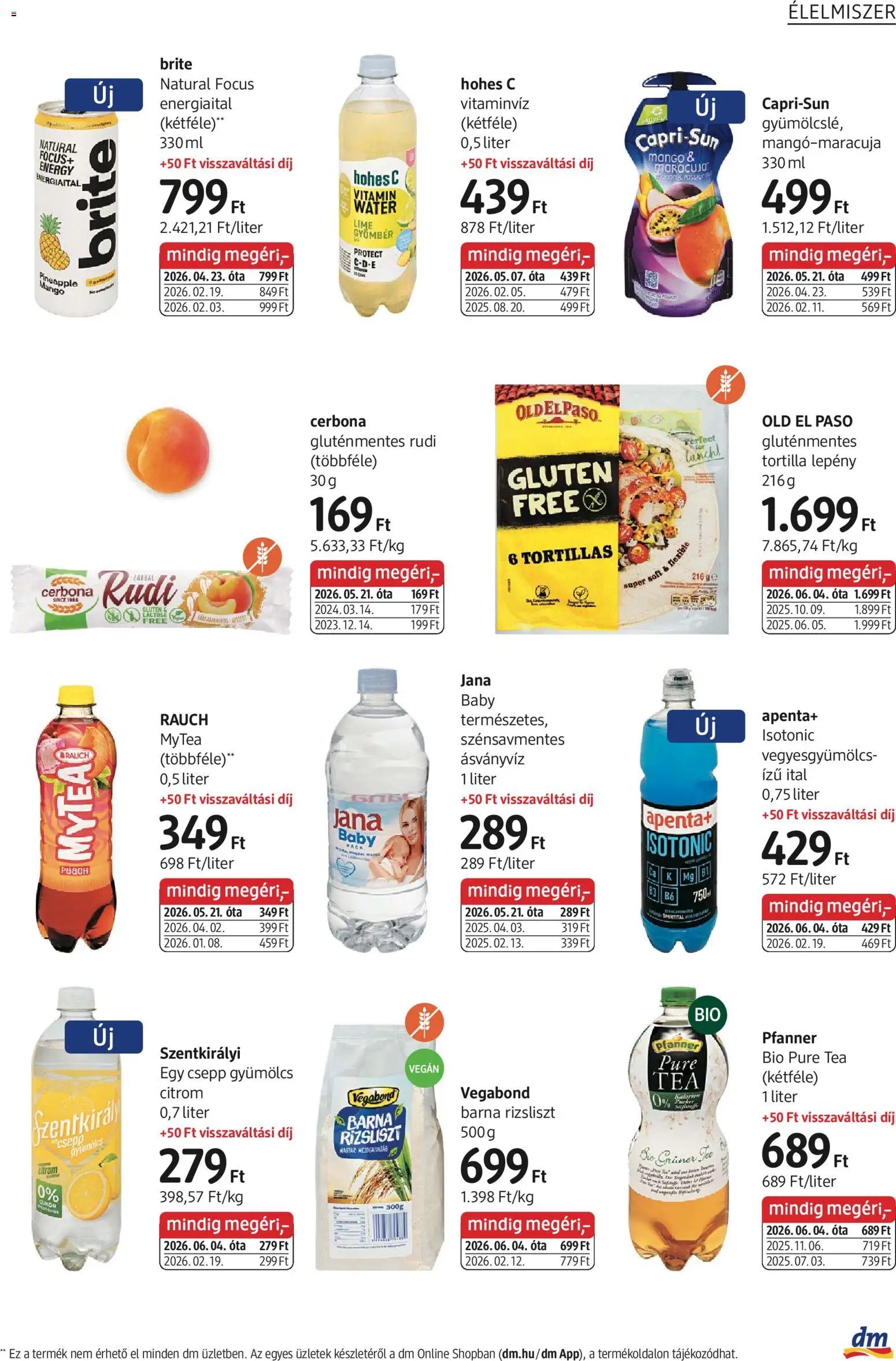 DM Drogerie Markt újság 2026.06.04. DM Drogerie Markt akciós újság