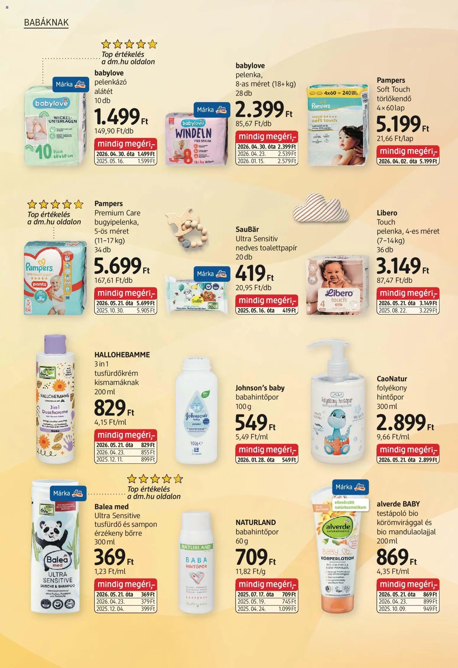DM Drogerie Markt újság 2026.06.04. DM Drogerie Markt akciós újság